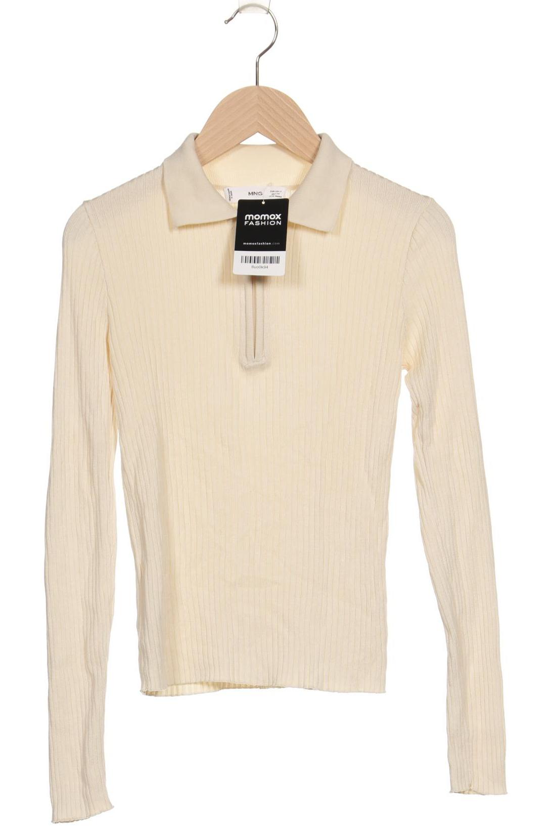 

Mango Damen Pullover, cremeweiß, Gr. 36
