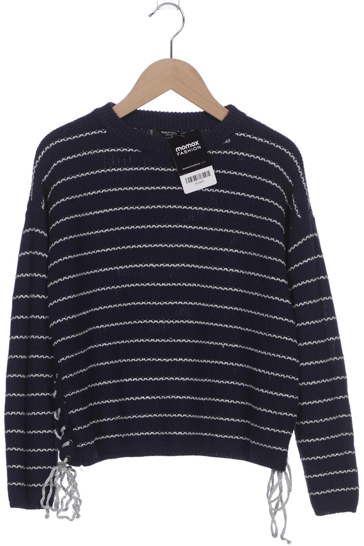 

Mango Damen Pullover, marineblau, Gr. 36