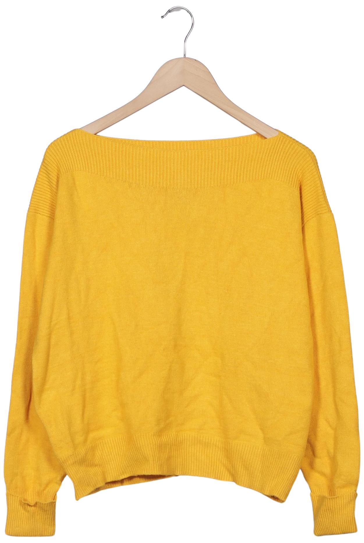 

Mango Damen Pullover, gelb, Gr. 38