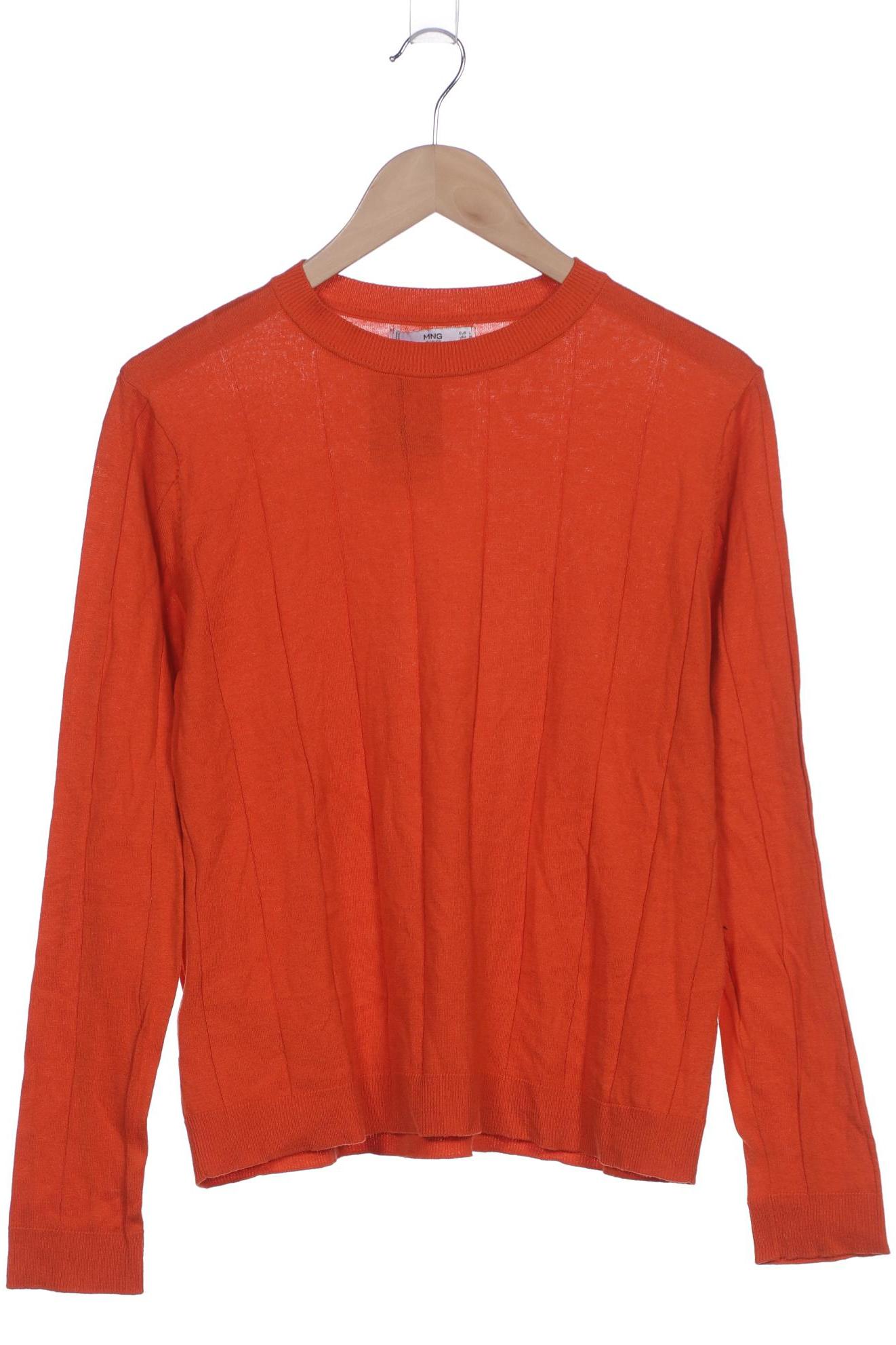 

Mango Damen Pullover, orange, Gr. 42