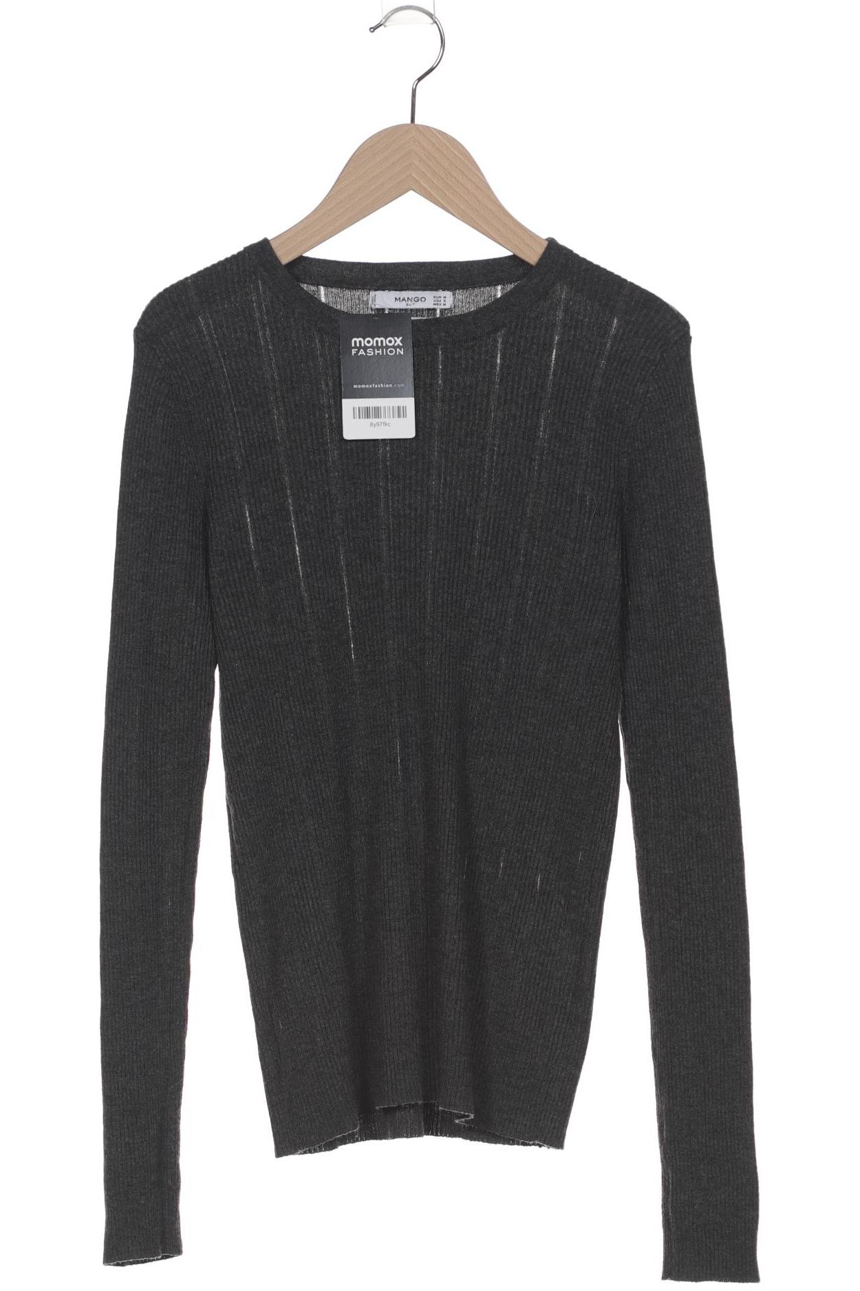 

Mango Damen Pullover, grau, Gr. 38