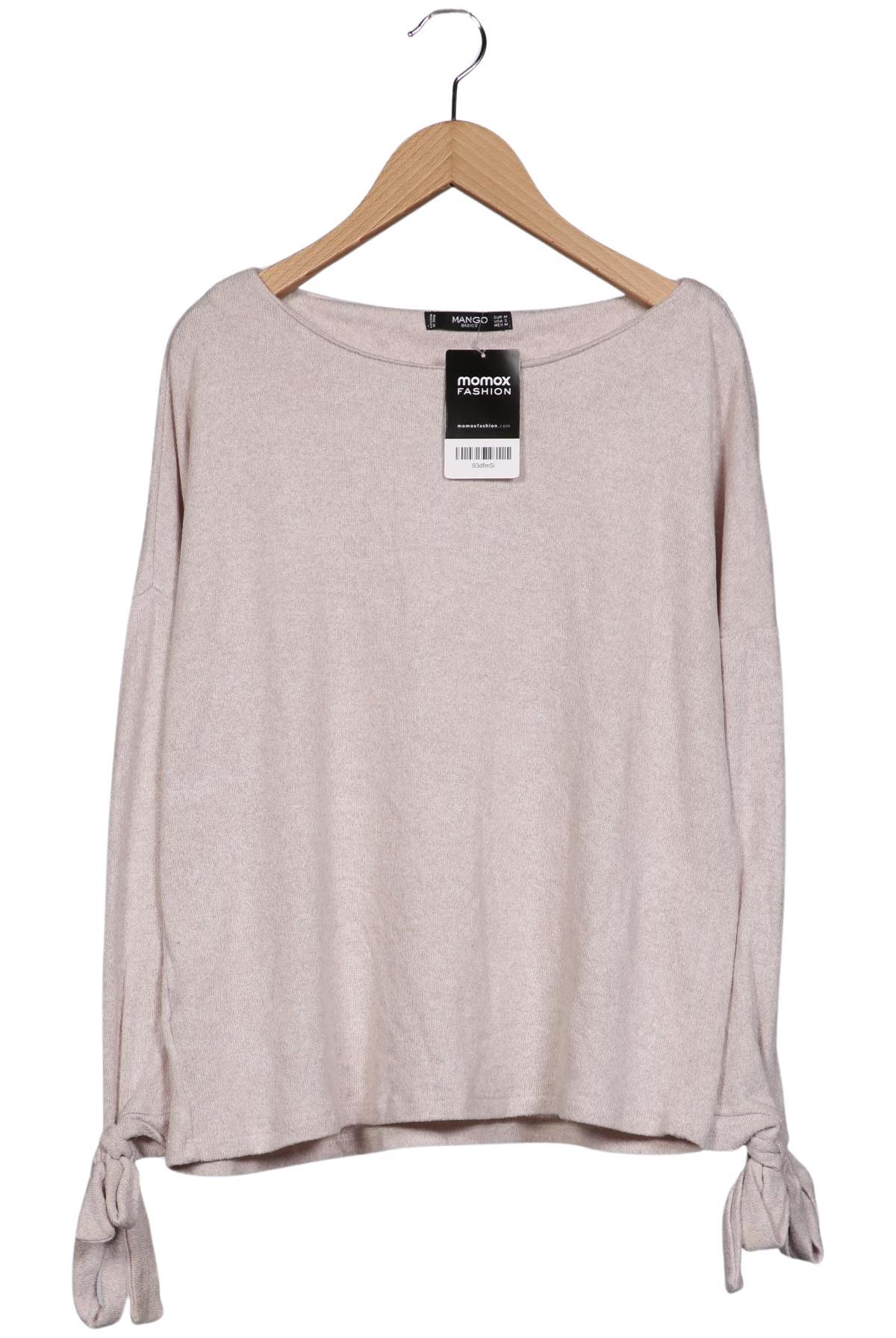 

Mango Damen Pullover, beige, Gr. 38