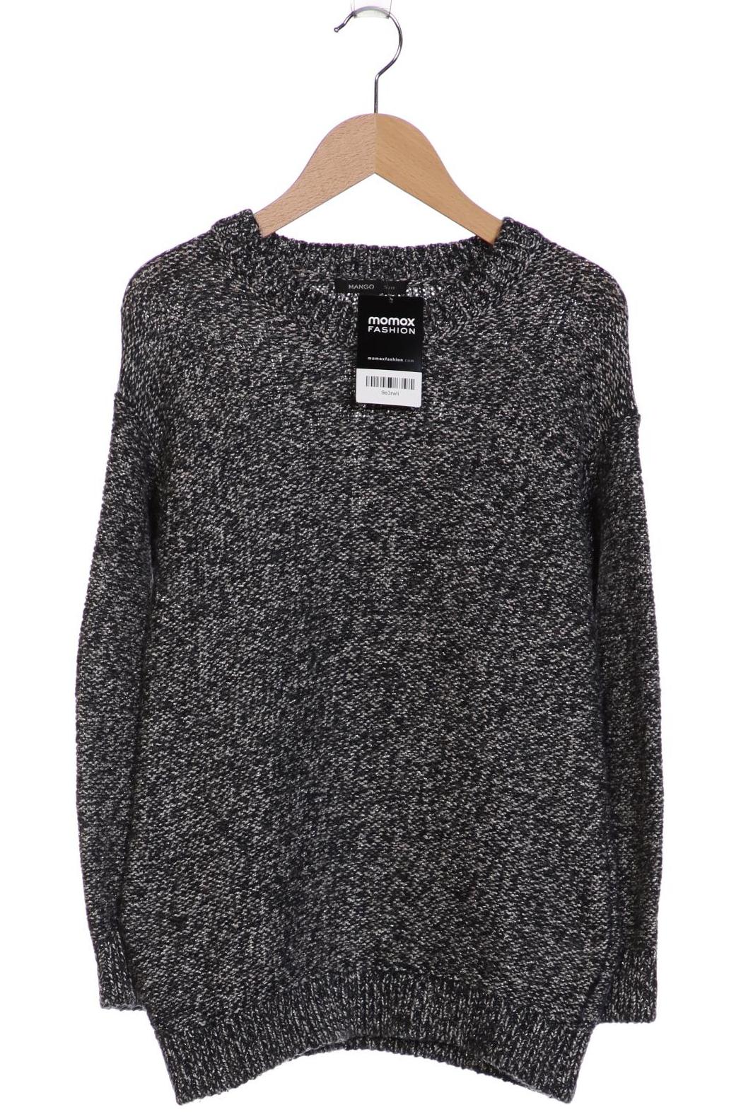 

Mango Damen Pullover, grau, Gr. 36