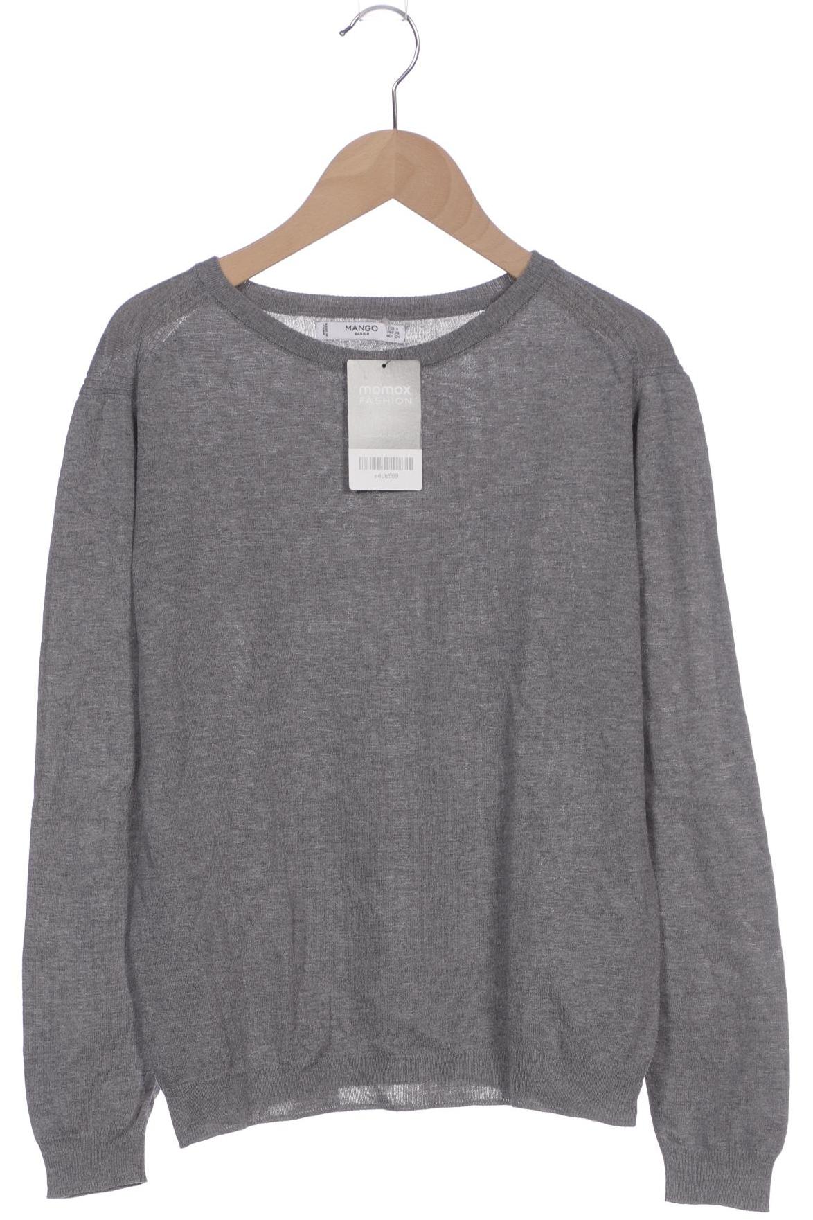 

Mango Damen Pullover, grau, Gr. 36