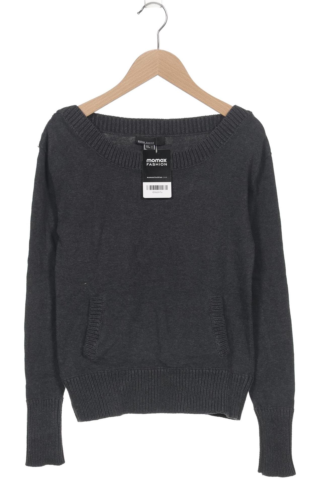 

Mango Damen Pullover, grau, Gr. 38