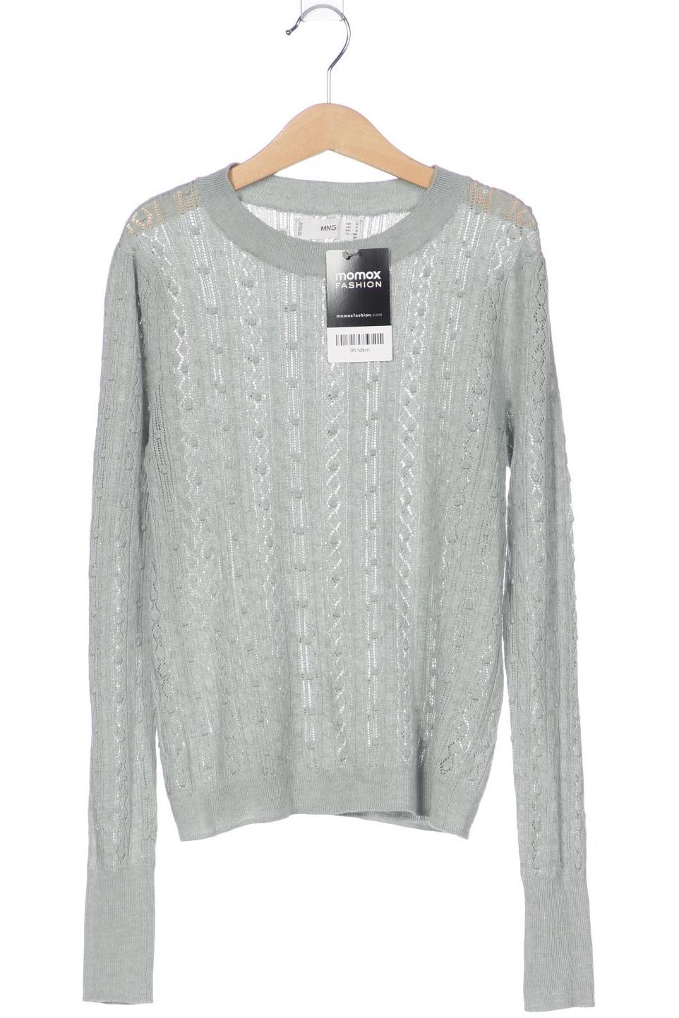 

Mango Damen Pullover, türkis, Gr. 38