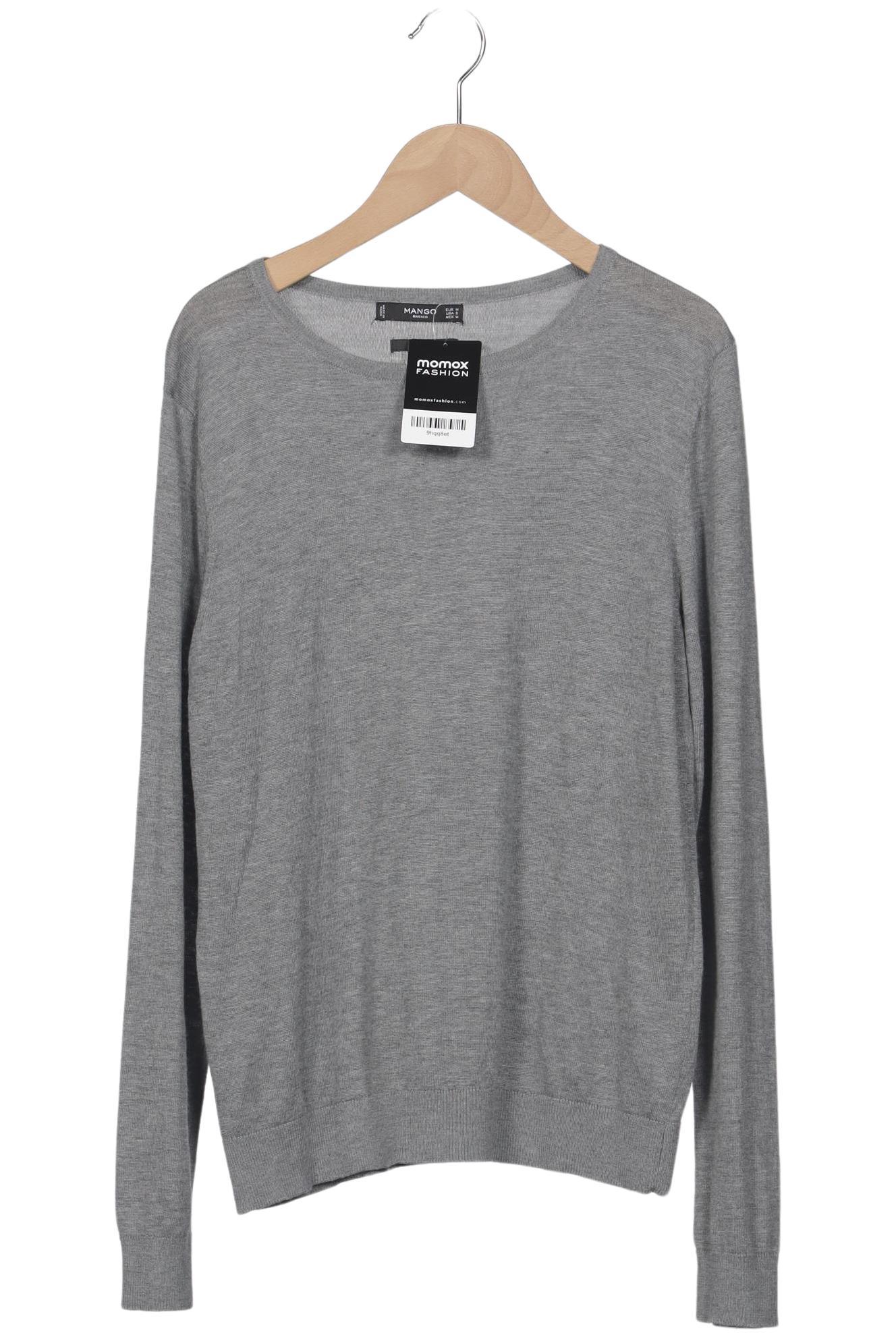 

Mango Damen Pullover, grau, Gr. 38