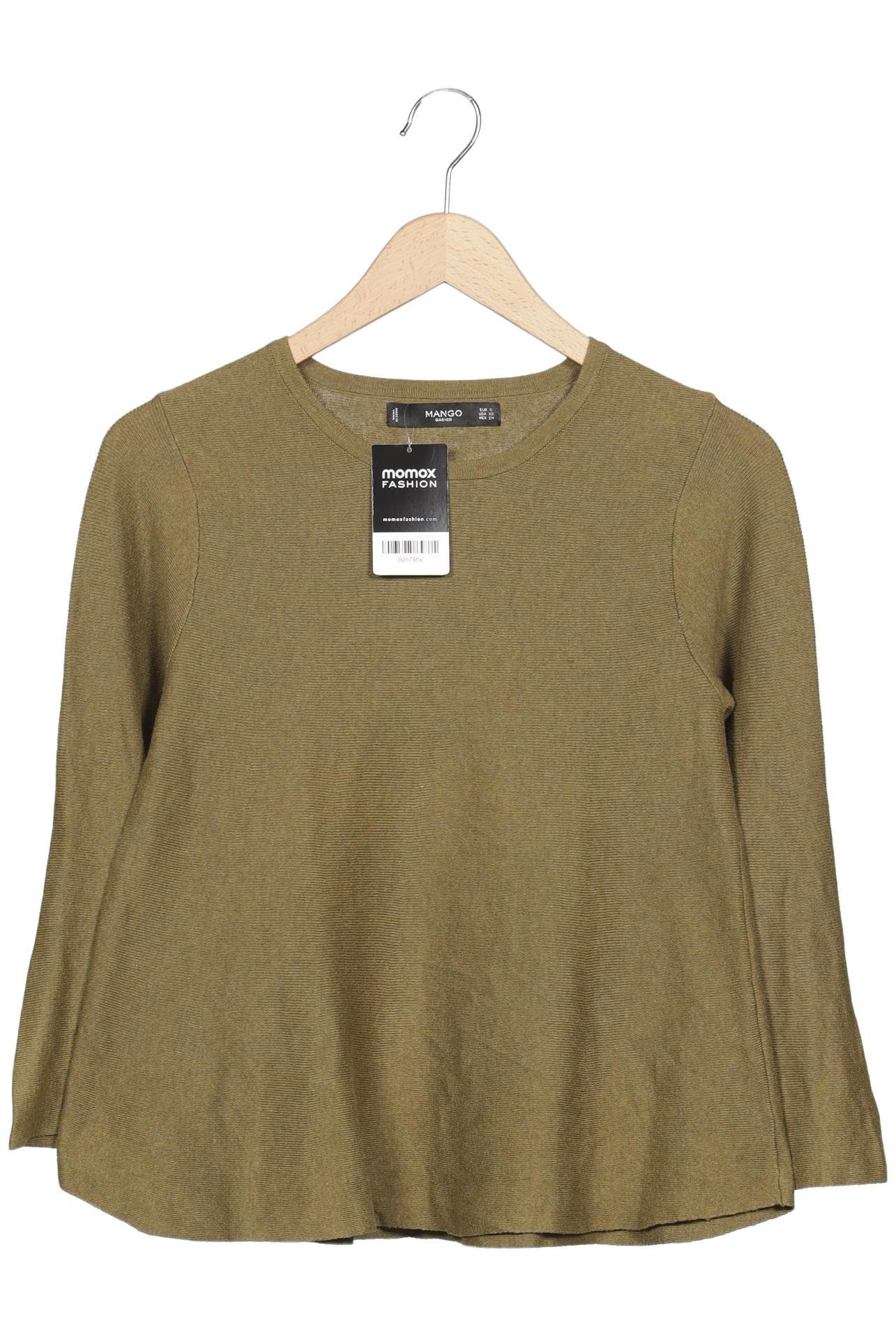 

Mango Damen Pullover, grün, Gr. 36