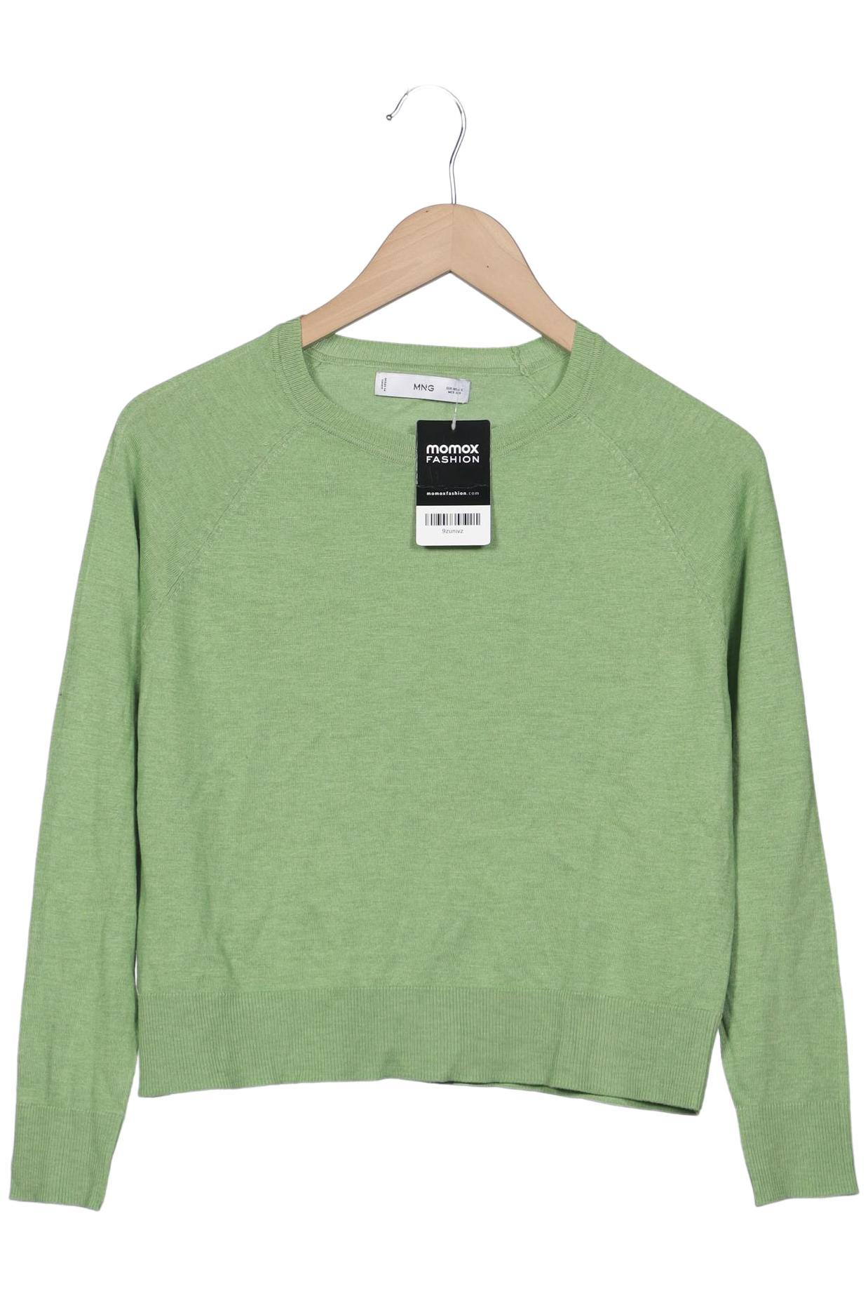 

Mango Damen Pullover, hellgrün, Gr. 36