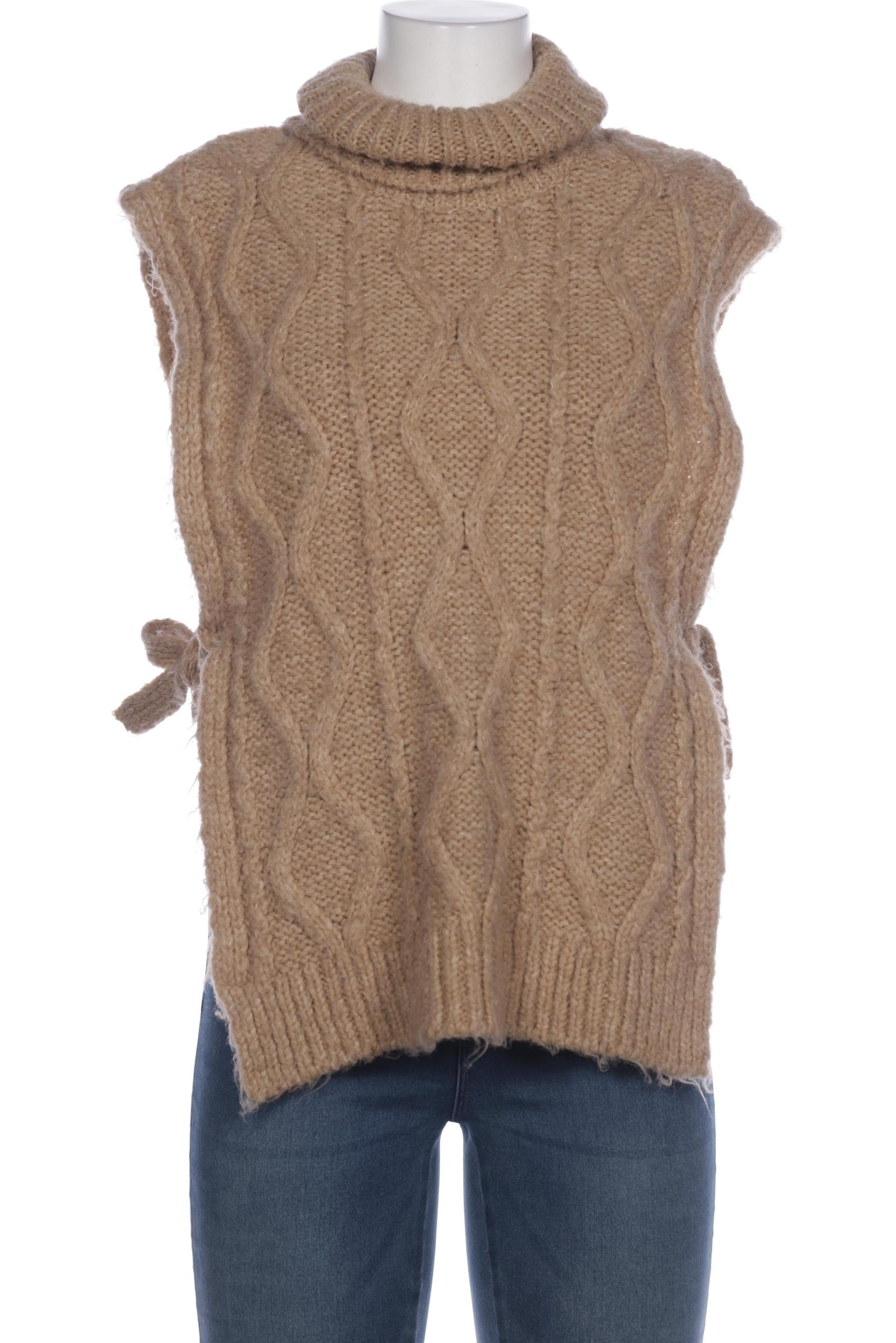 

Mango Damen Pullover, beige, Gr. 38