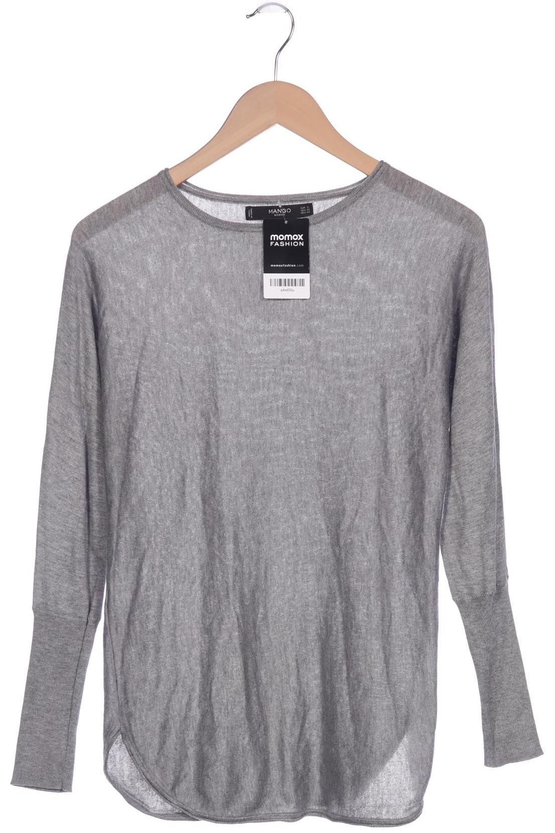 

Mango Damen Pullover, grau, Gr. 36