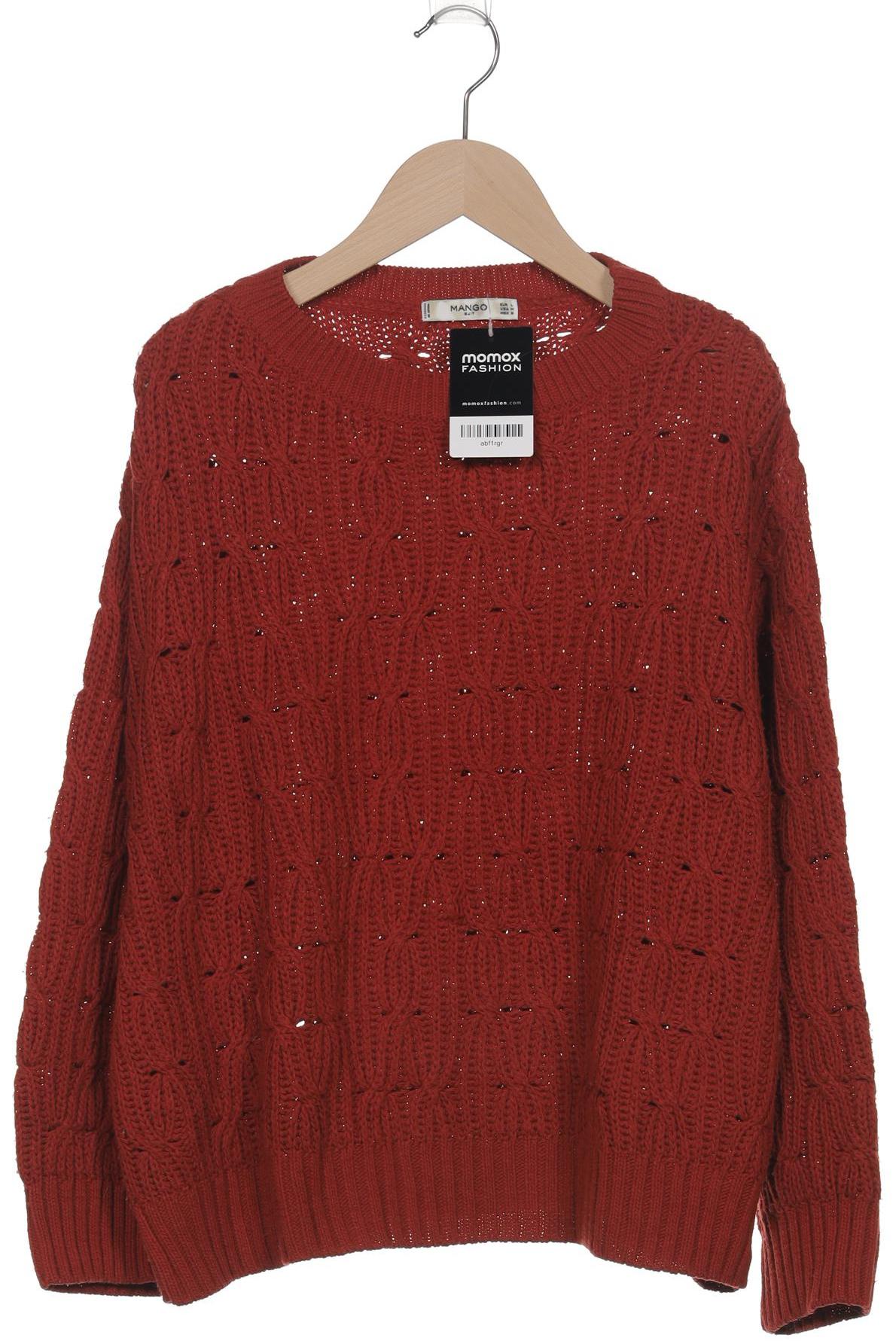 

Mango Damen Pullover, rot, Gr. 42