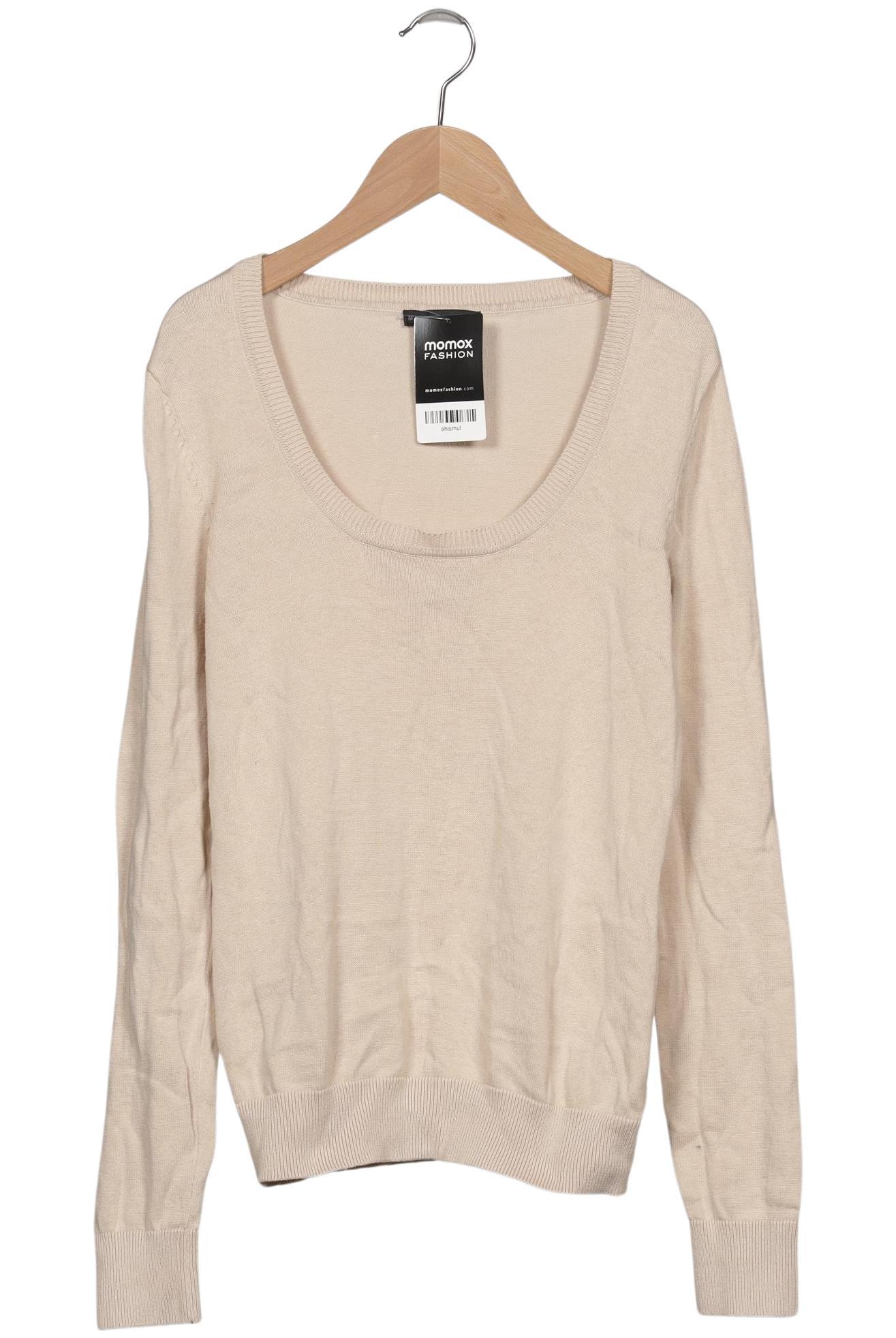 

Mango Damen Pullover, beige, Gr. 38