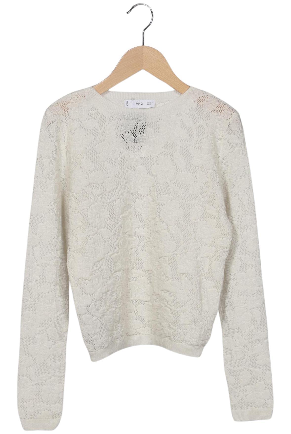 

Mango Damen Pullover, cremeweiß, Gr. 36