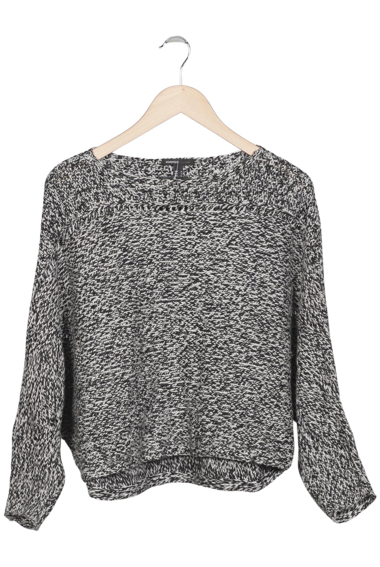 

Mango Damen Pullover, grau, Gr. 38