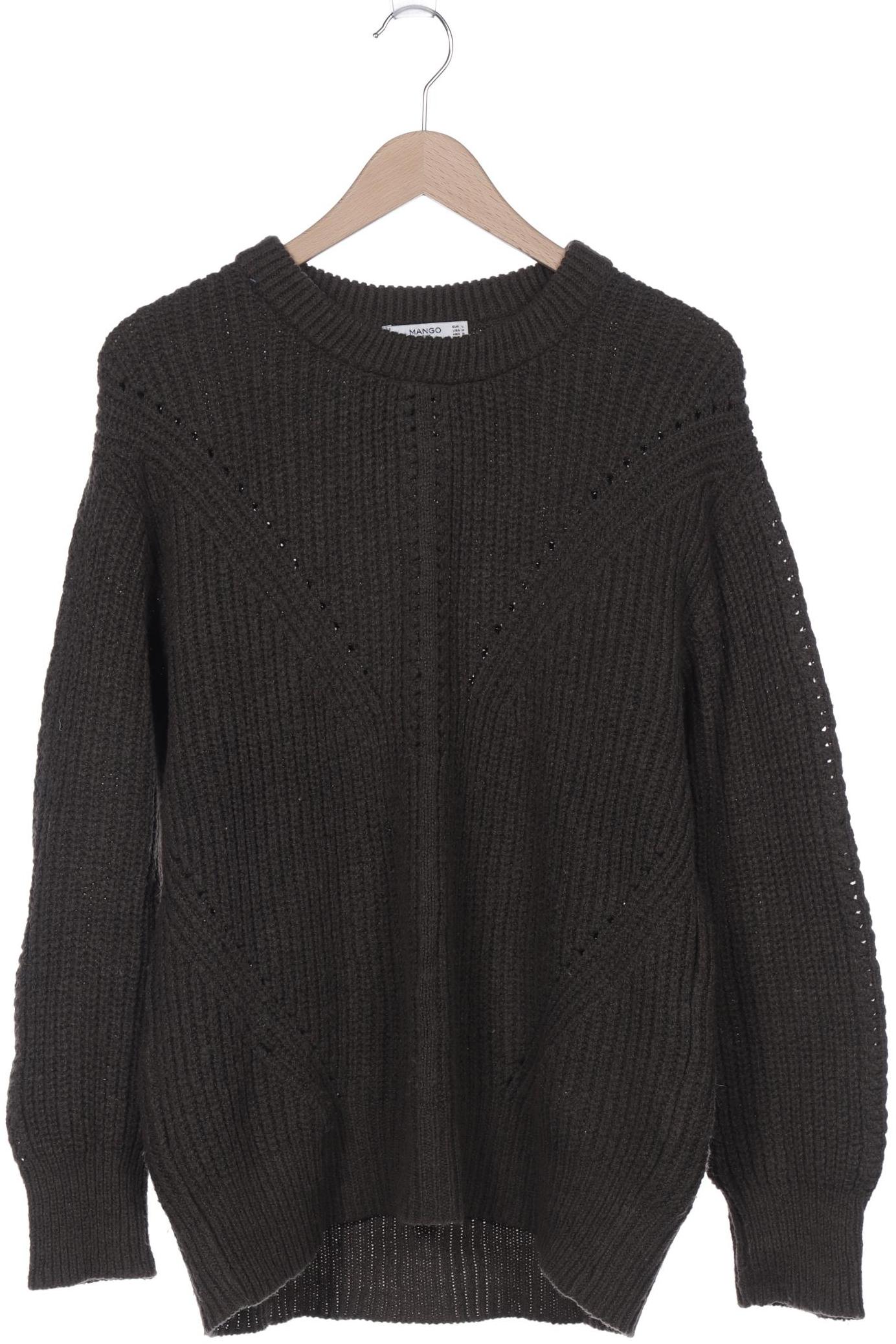 

Mango Damen Pullover, grün, Gr. 42