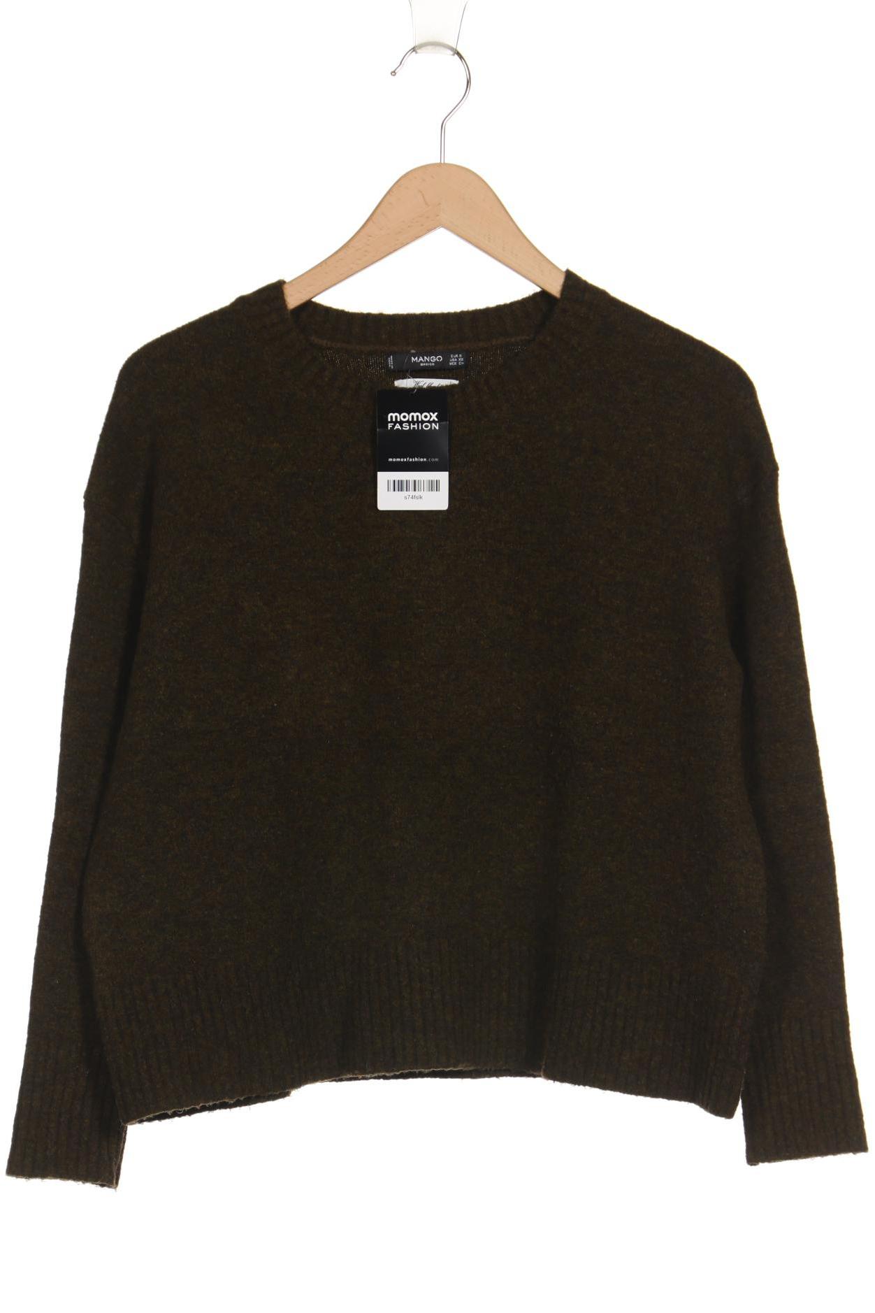 

Mango Damen Pullover, grün, Gr. 36