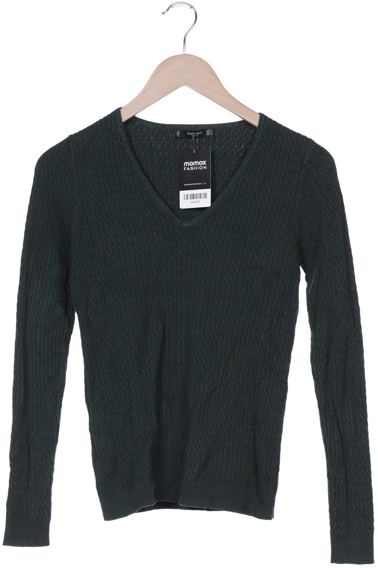 

Mango Damen Pullover, grün, Gr. 38