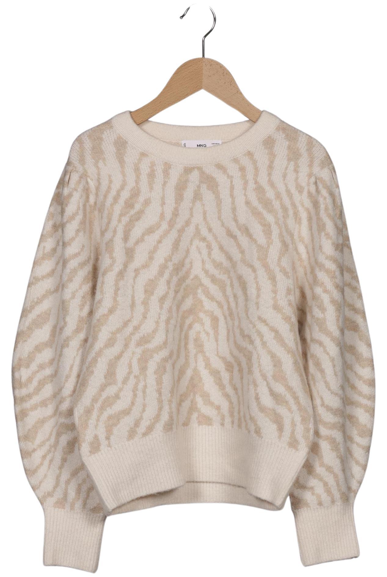 

Mango Damen Pullover, beige, Gr. 38