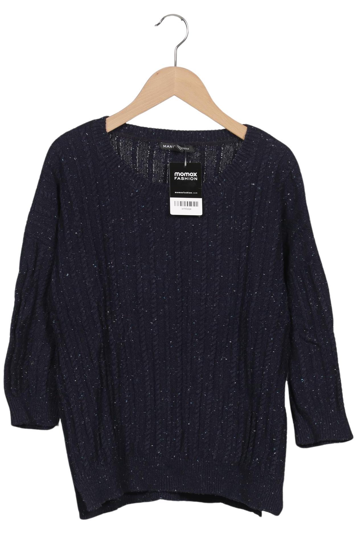 

Mango Damen Pullover, marineblau, Gr. 38