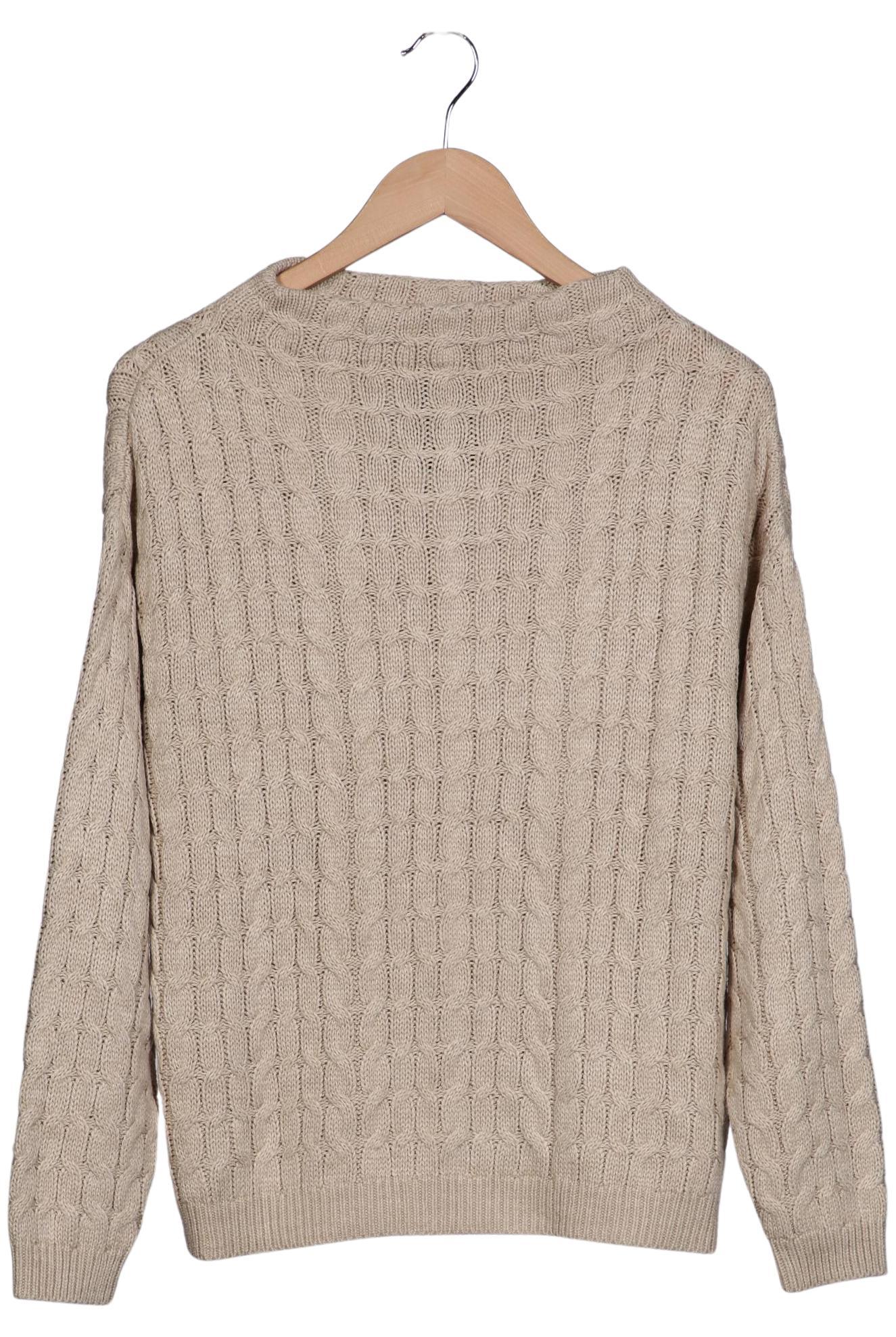 

Mango Damen Pullover, beige, Gr. 36