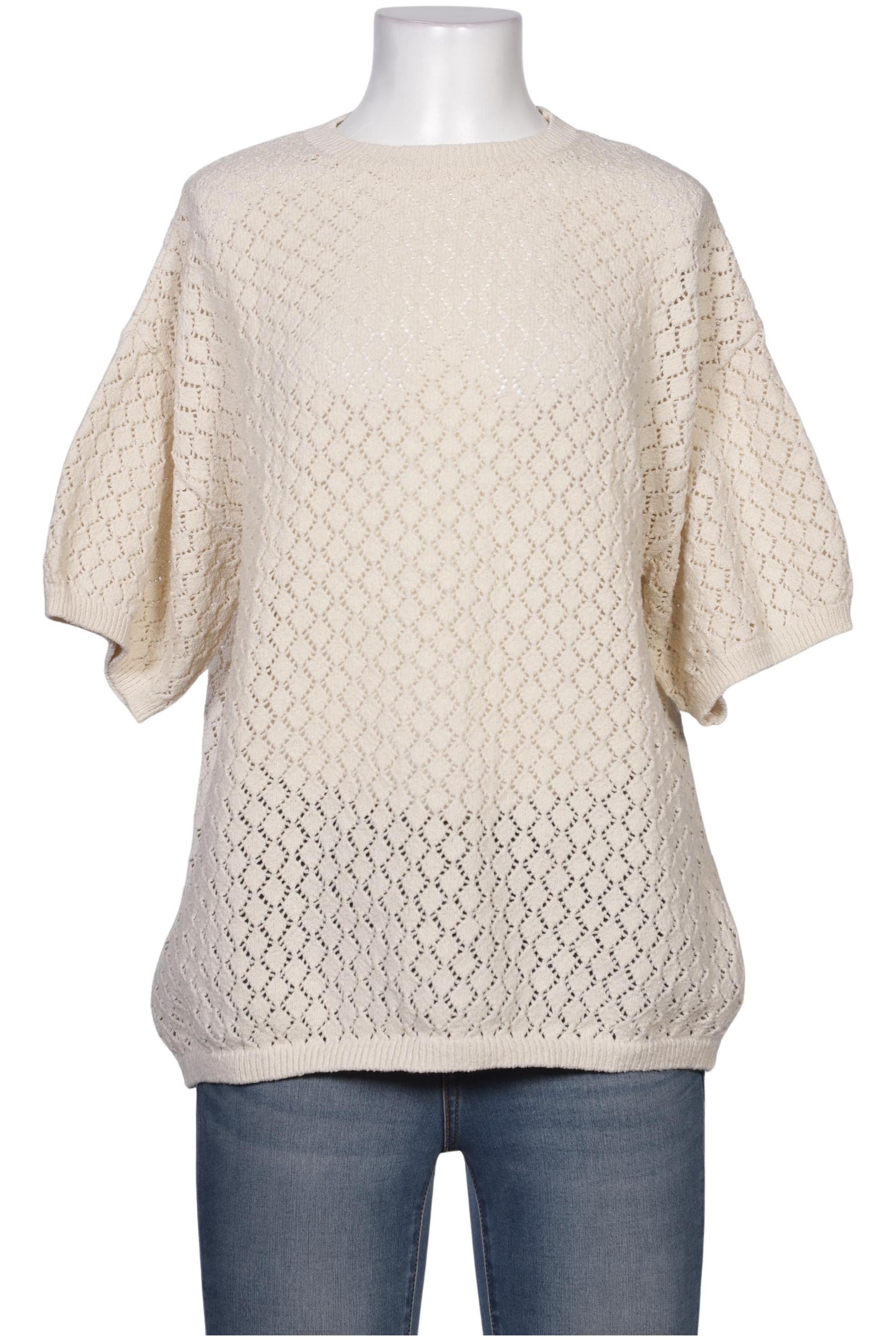 

Mango Damen Pullover, beige, Gr. 38