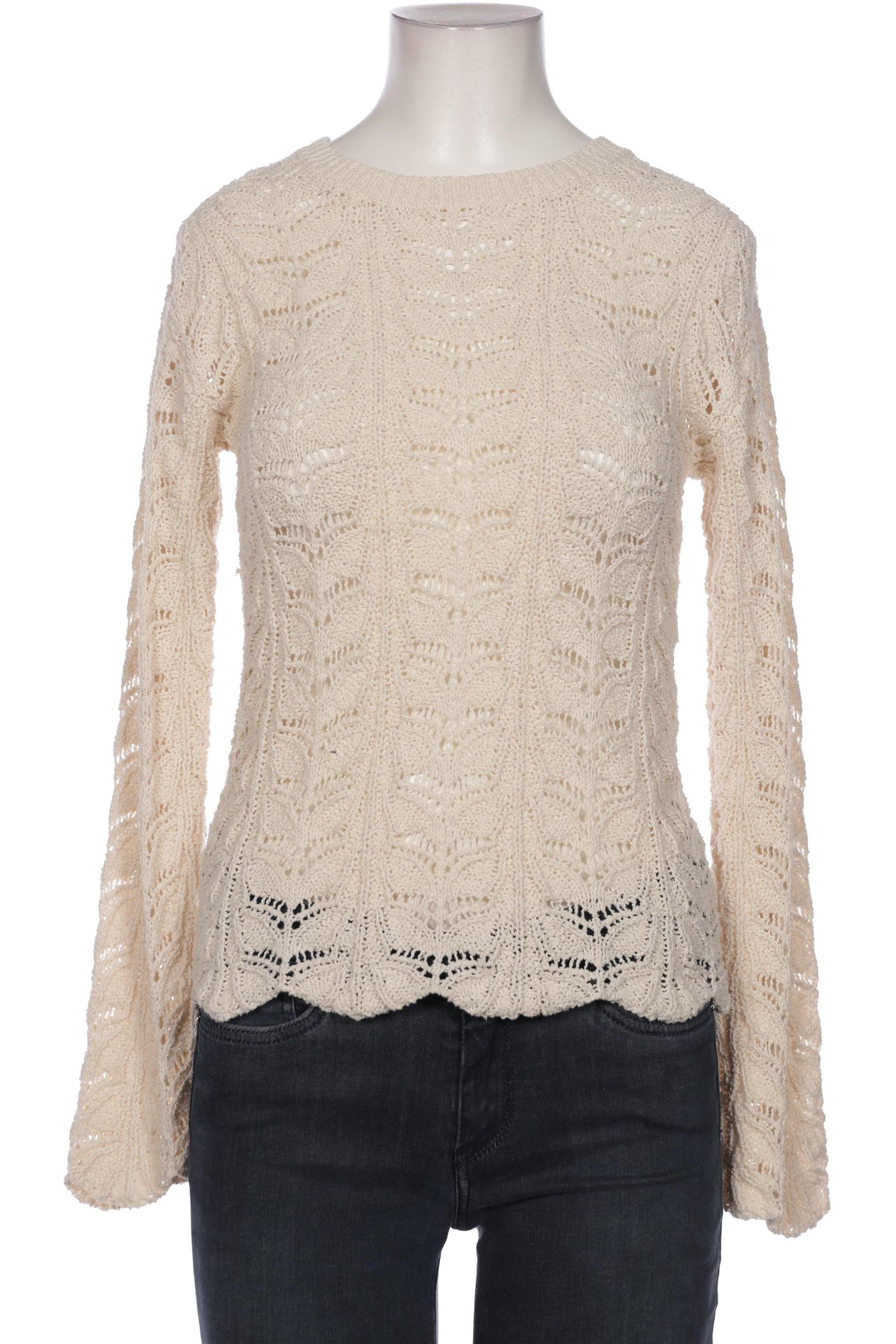 

Mango Damen Pullover, beige, Gr. 32