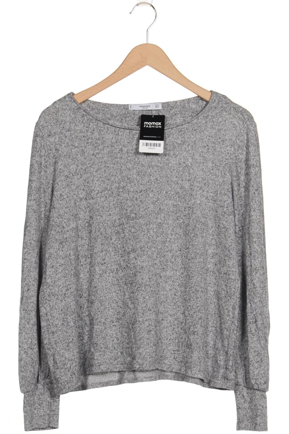 

Mango Damen Pullover, grau, Gr. 38