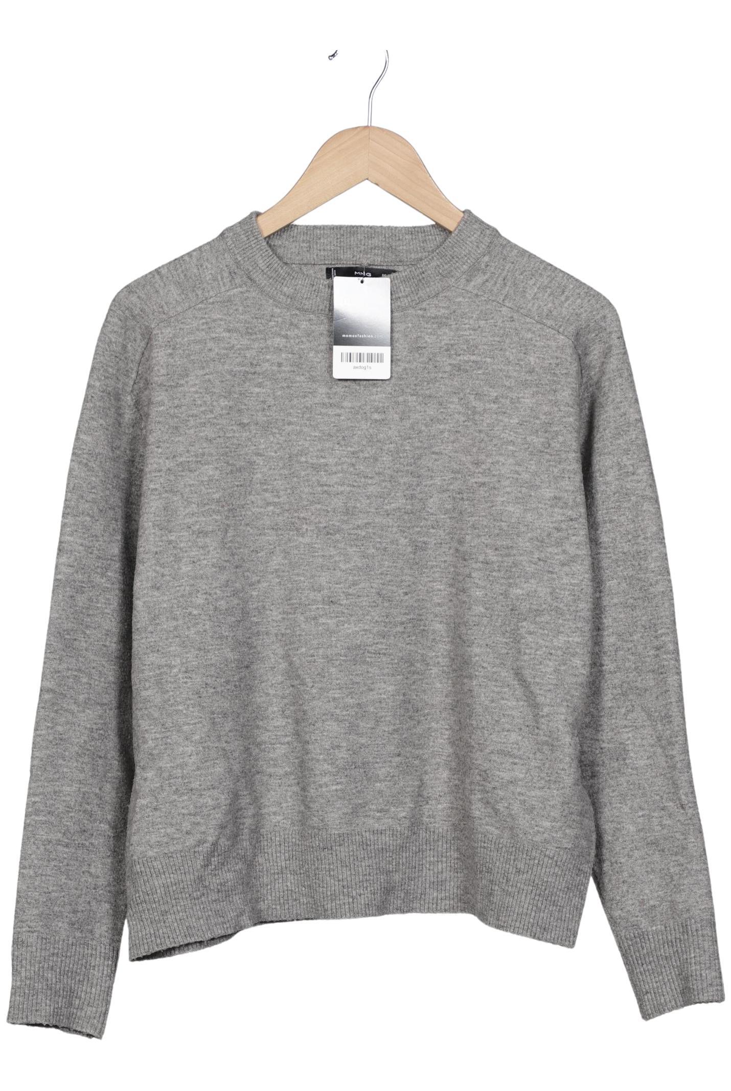 

Mango Damen Pullover, grau, Gr. 38