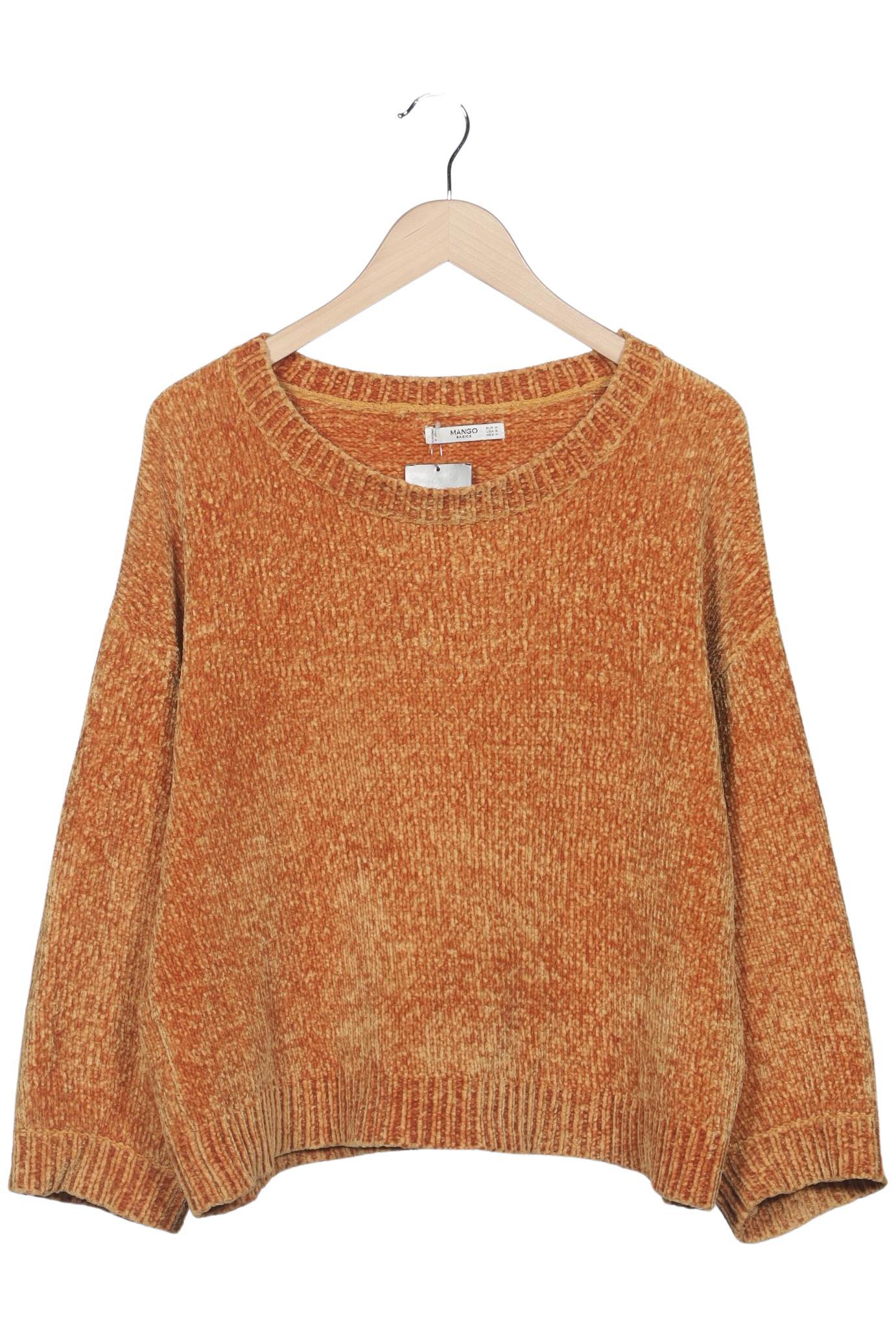

Mango Damen Pullover, orange, Gr. 38