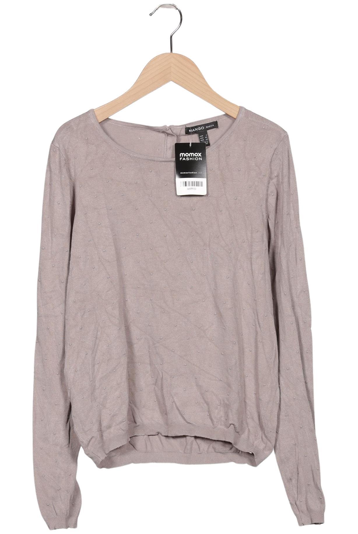 

Mango Damen Pullover, grau, Gr. 36