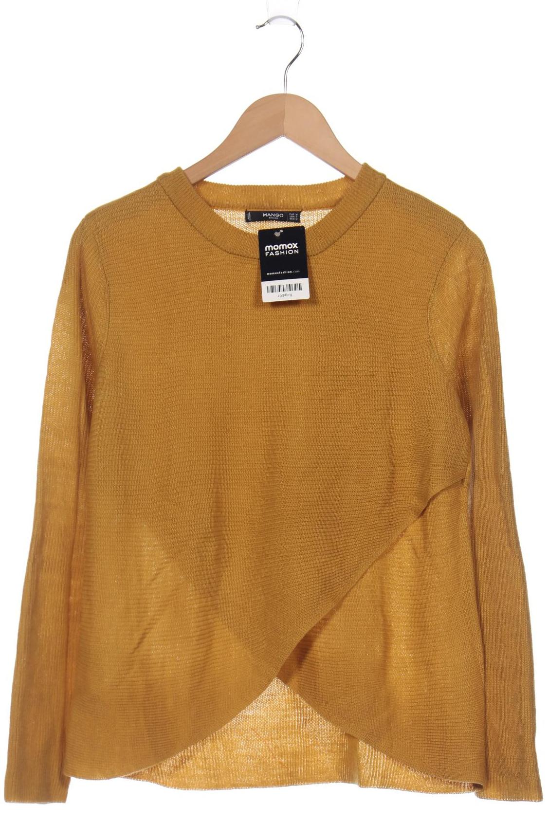 

Mango Damen Pullover, gelb, Gr. 38