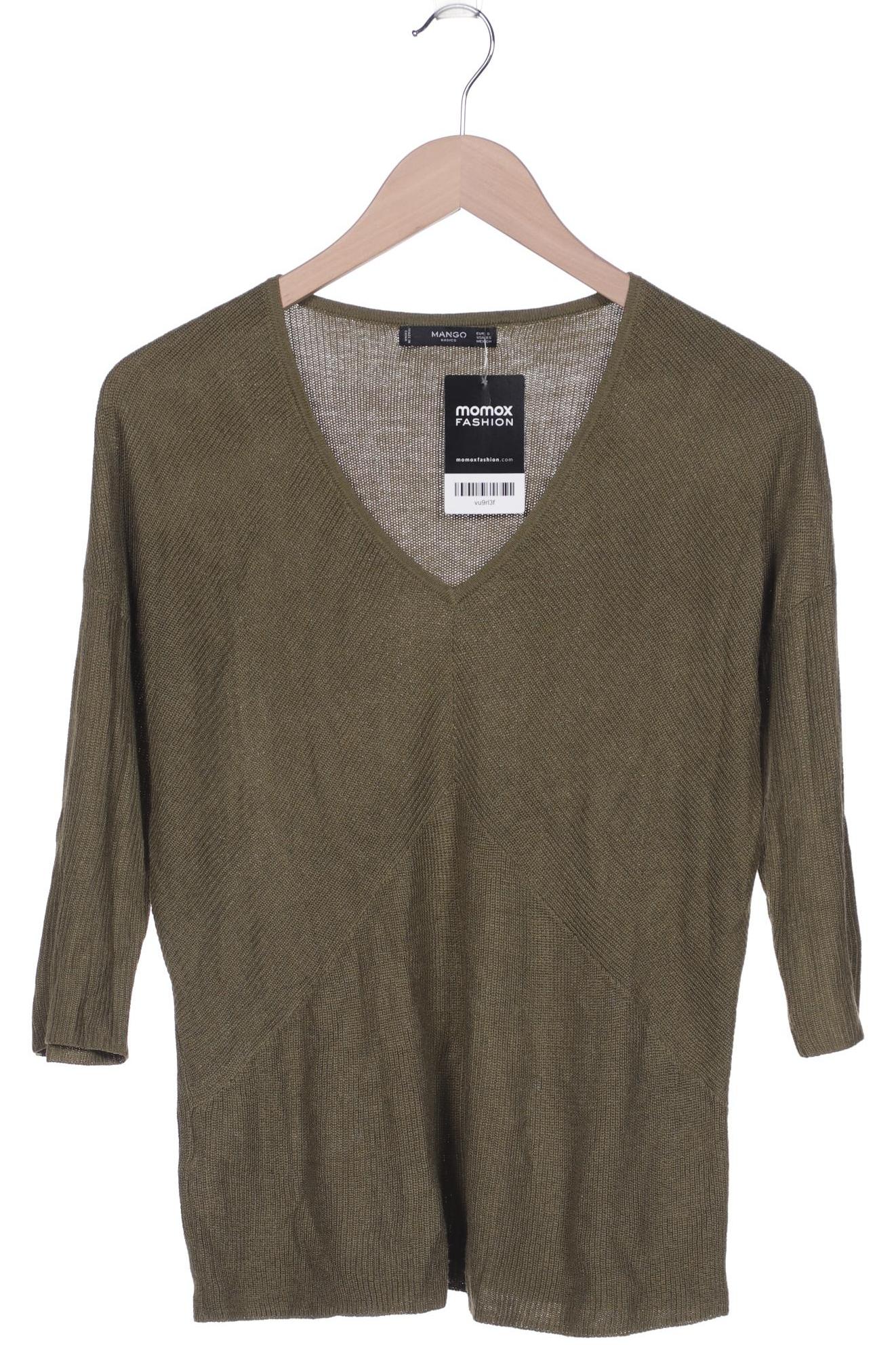 

Mango Damen Pullover, grün, Gr. 36