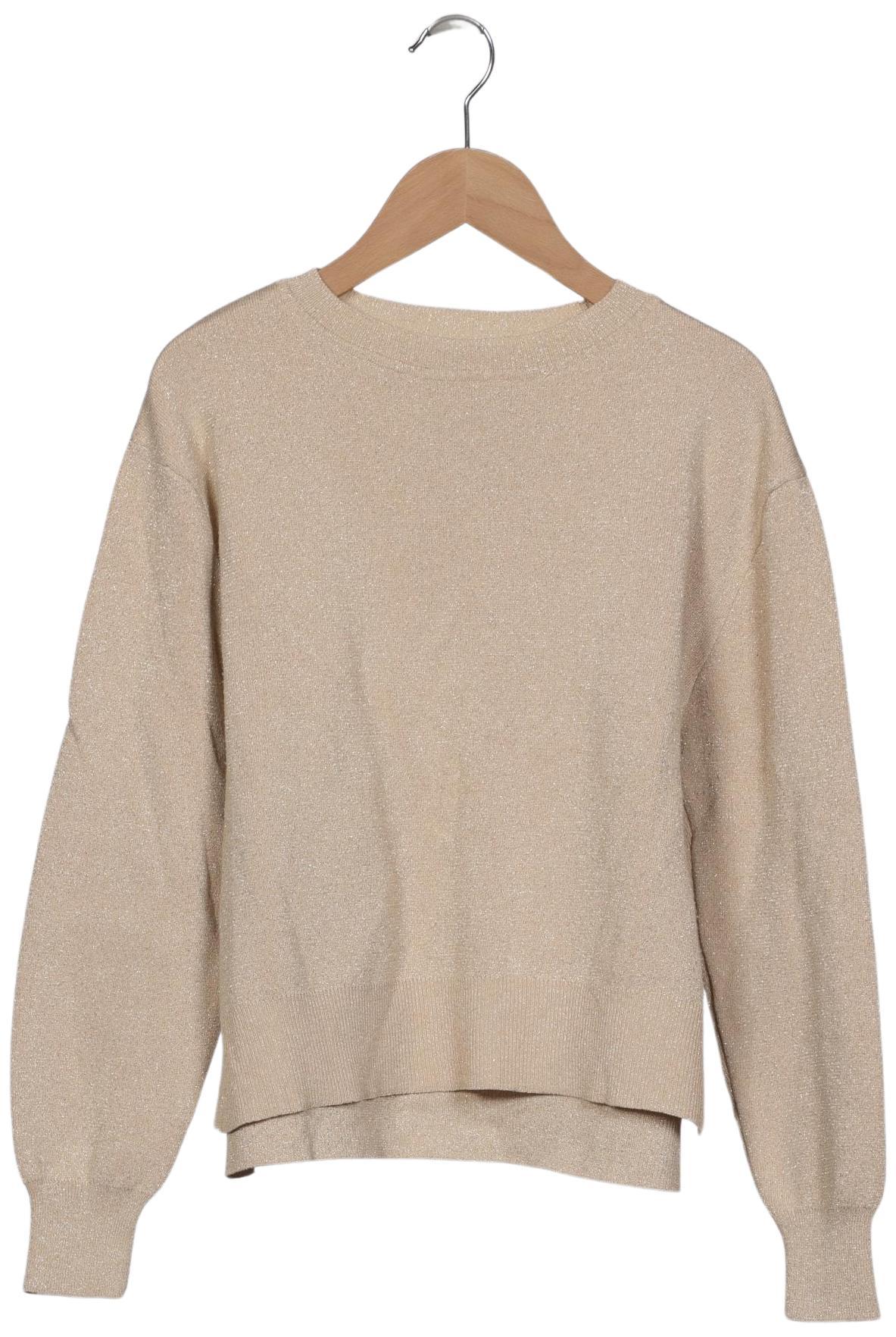 

Mango Damen Pullover, beige, Gr. 38