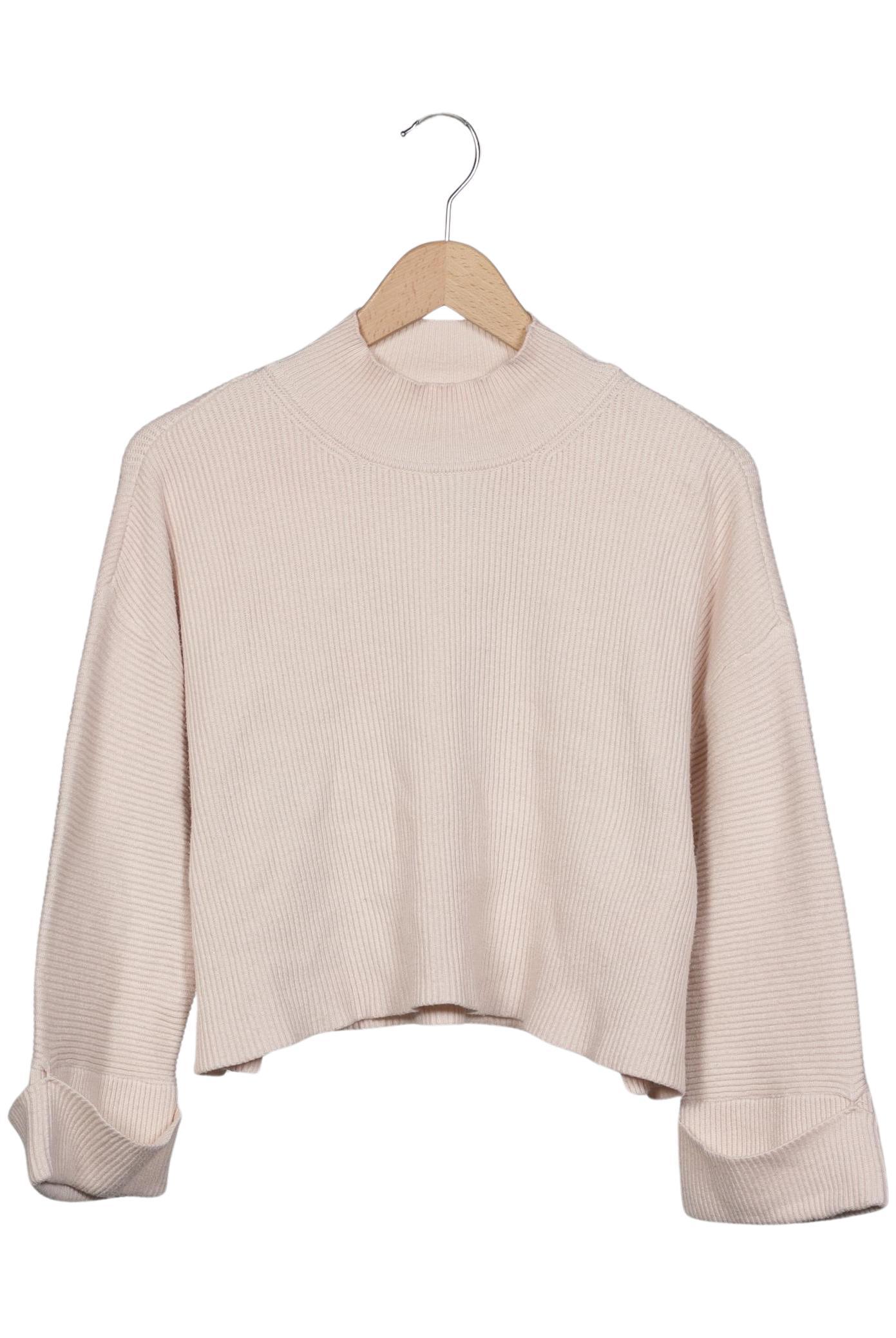 

Mango Damen Pullover, beige, Gr. 36