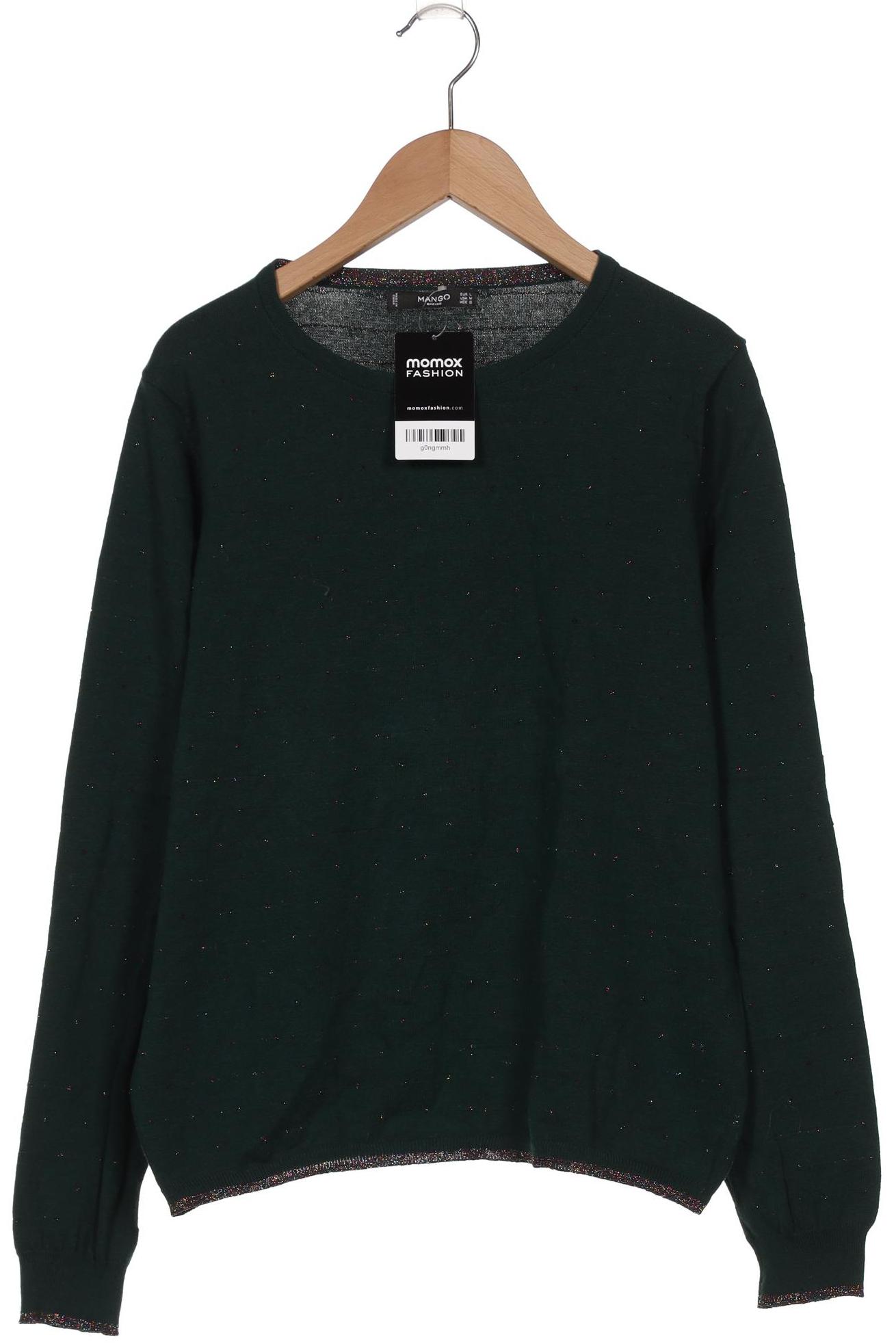 

Mango Damen Pullover, grün, Gr. 42