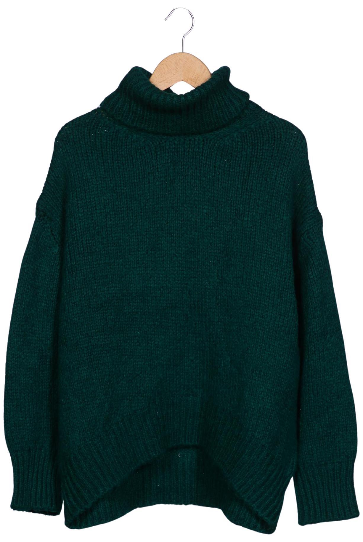

Mango Damen Pullover, grün, Gr. 34