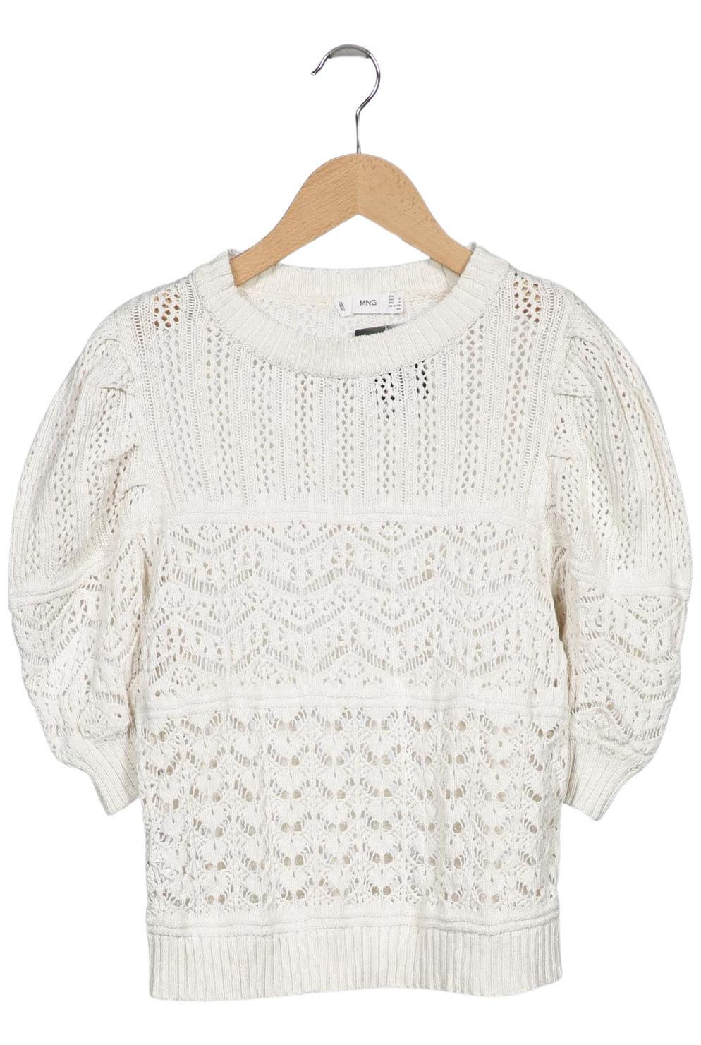 

Mango Damen Pullover, cremeweiß, Gr. 42