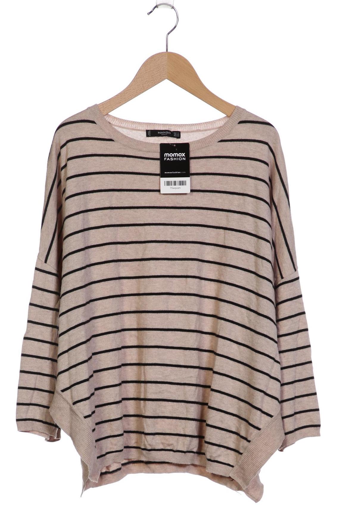 

Mango Damen Pullover, beige, Gr. 36