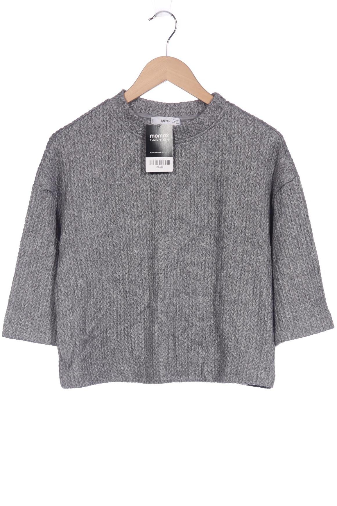

Mango Damen Pullover, grau, Gr. 36