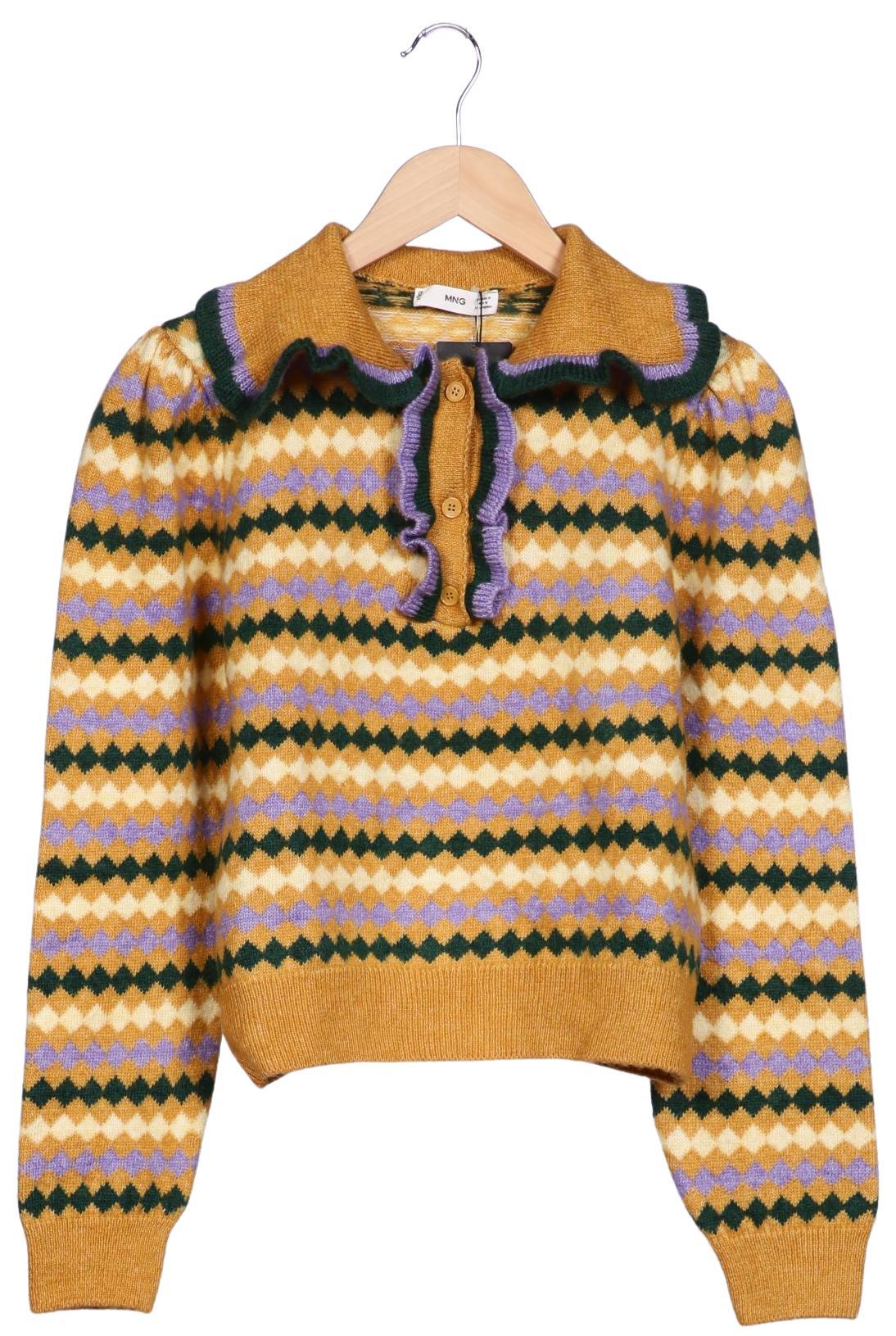 

Mango Damen Pullover, mehrfarbig, Gr. 38