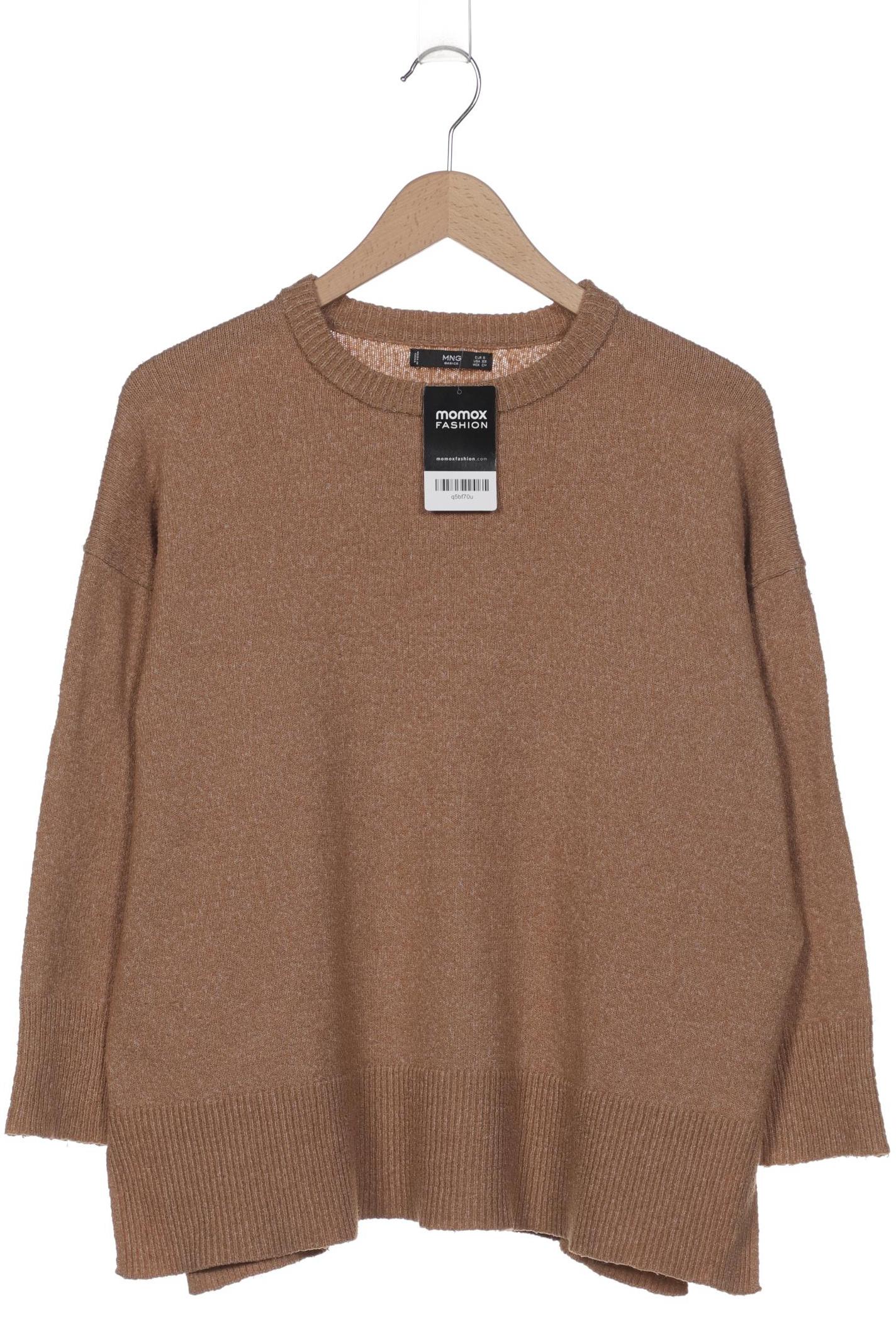 

Mango Damen Pullover, beige, Gr. 36