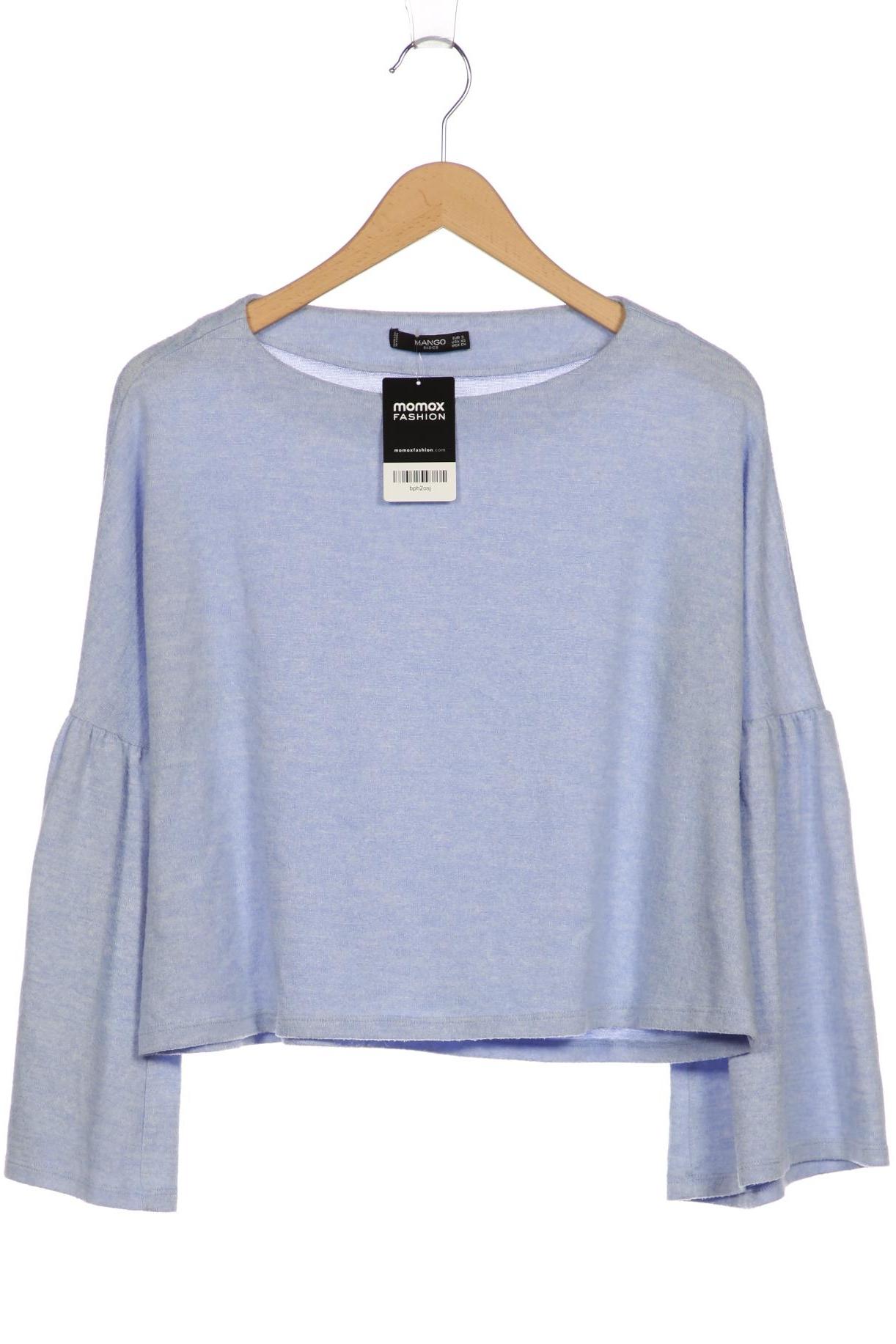 

Mango Damen Pullover, hellblau, Gr. 36