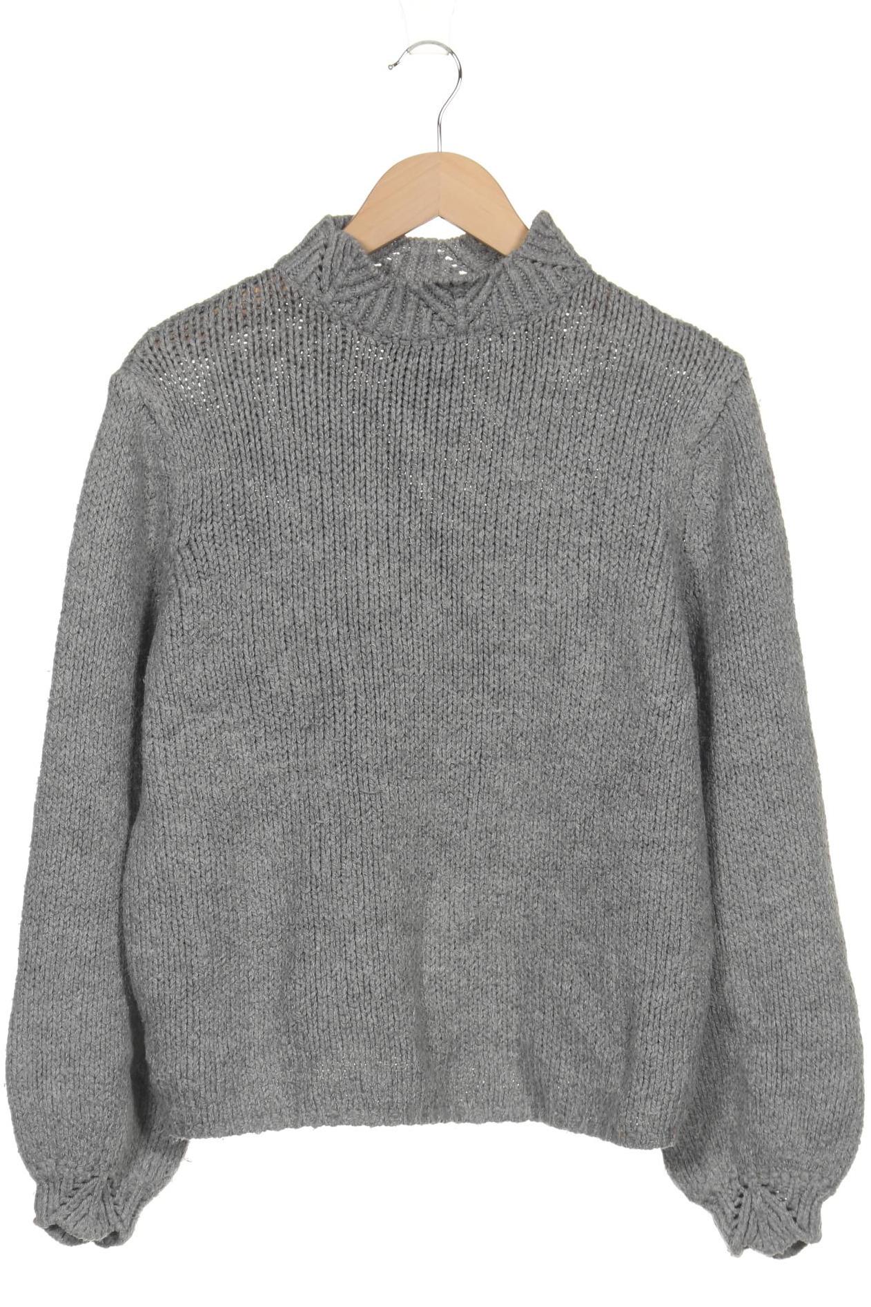 

Mango Damen Pullover, grau, Gr. 38