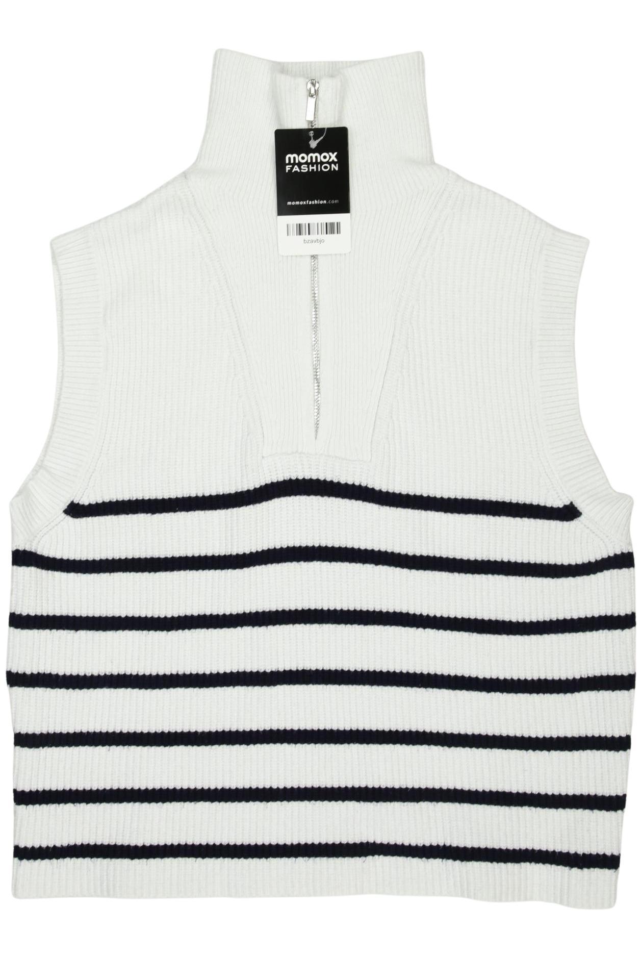 

Mango Damen Pullover, weiß, Gr. 34