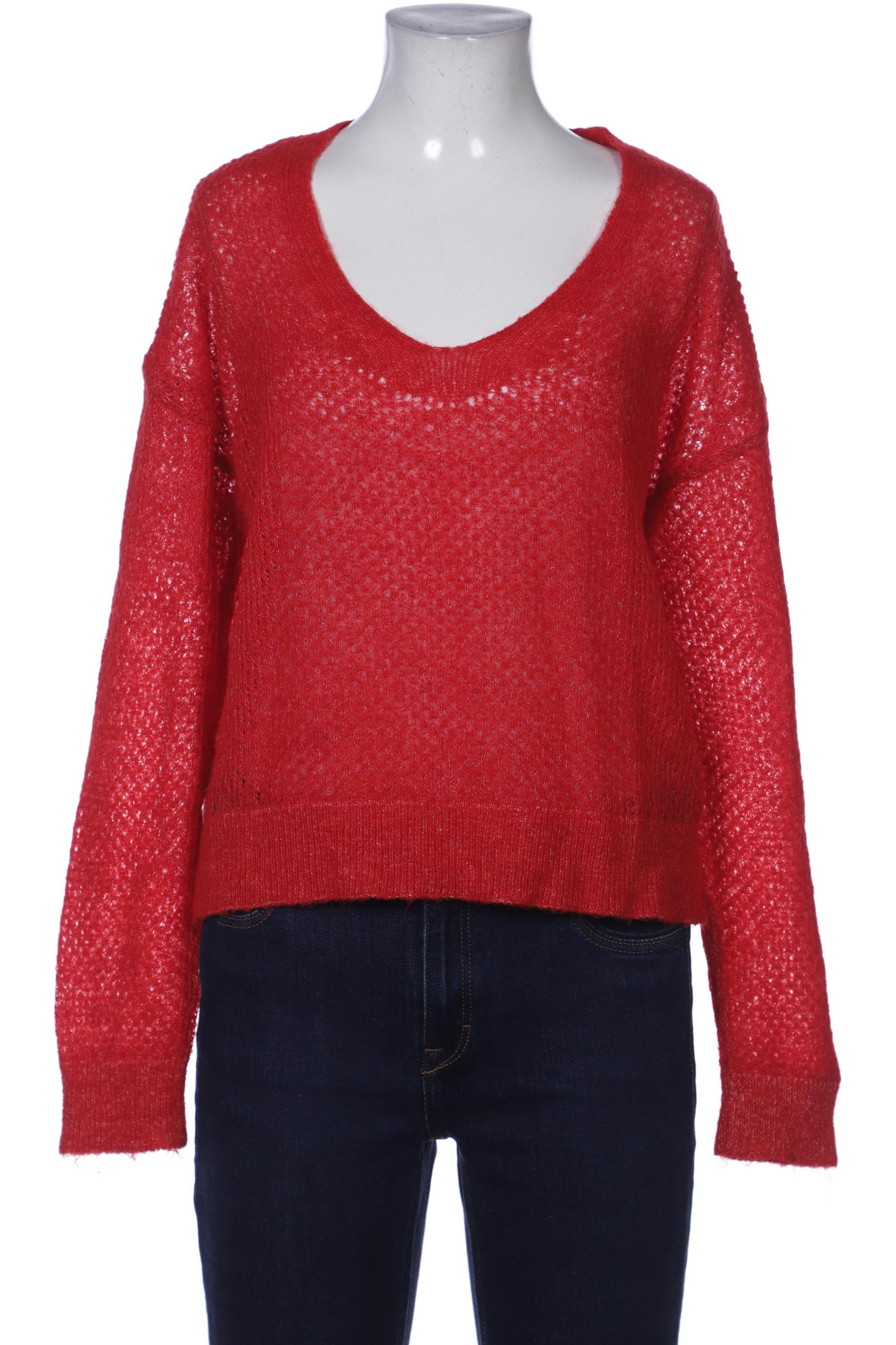 

Mango Damen Pullover, rot, Gr. 38