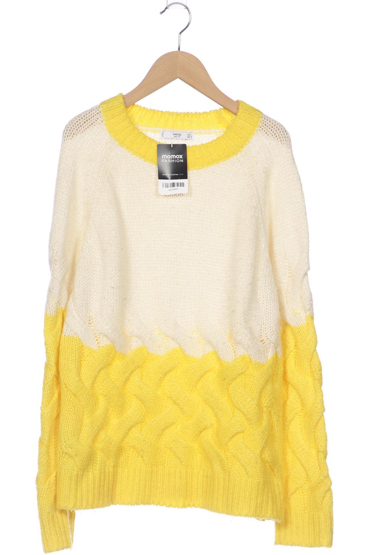 

Mango Damen Pullover, gelb, Gr. 42
