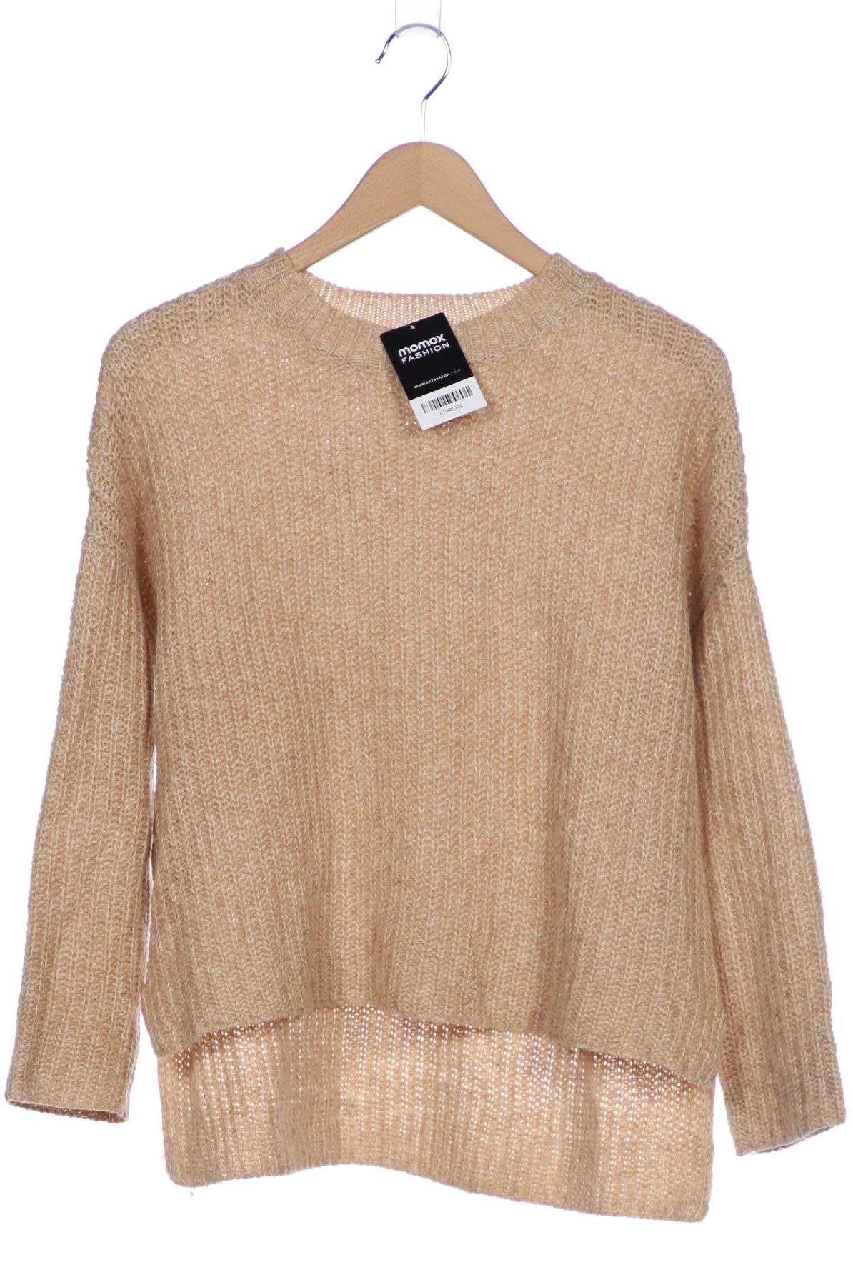

Mango Damen Pullover, beige, Gr. 36