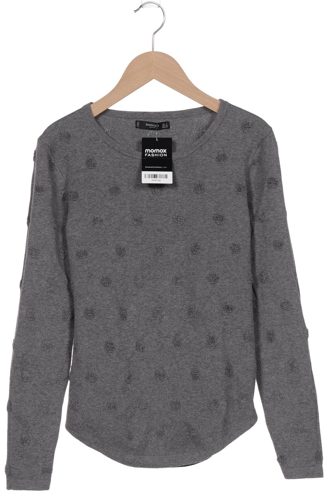 

Mango Damen Pullover, grau, Gr. 36