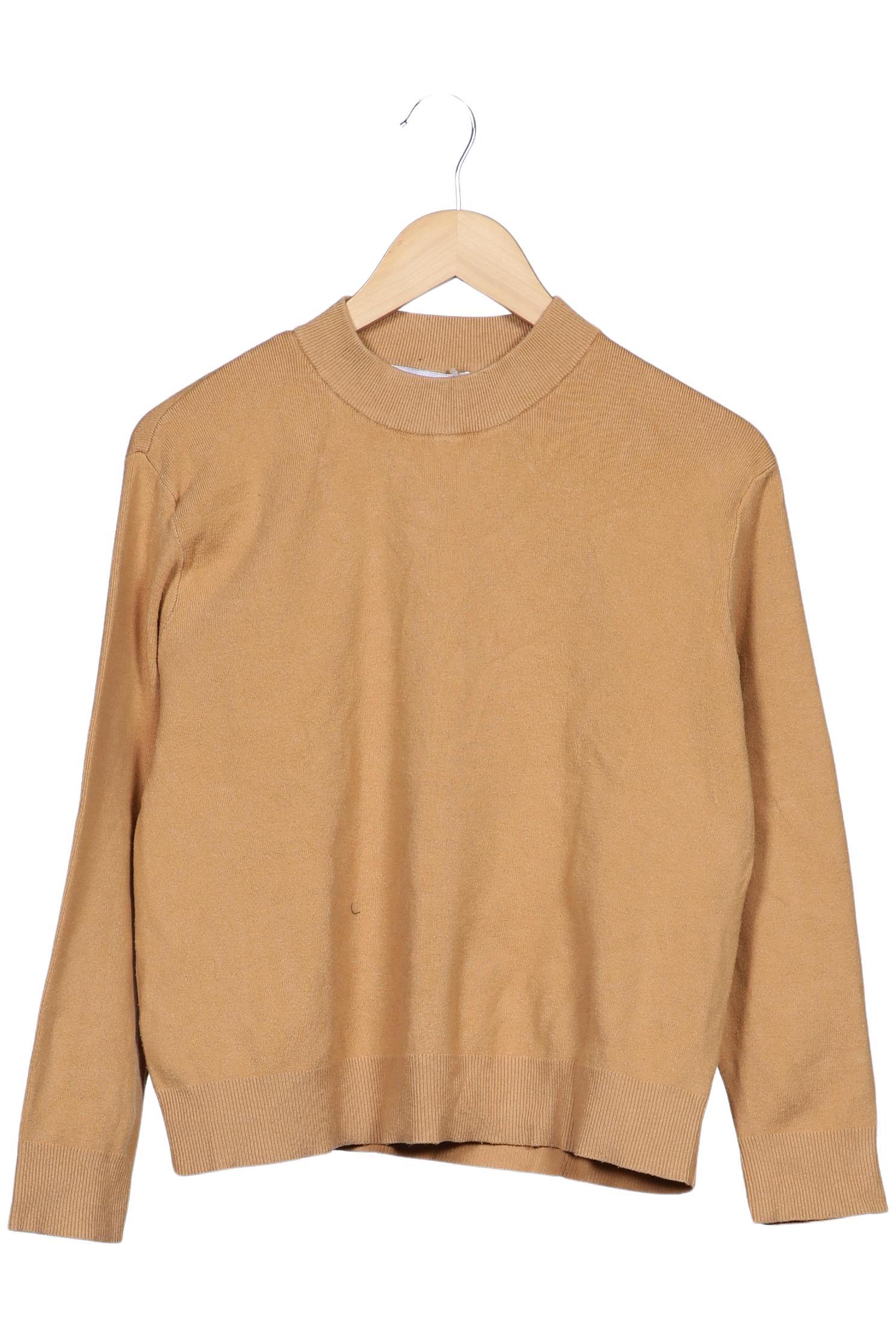 

Mango Damen Pullover, beige, Gr. 38